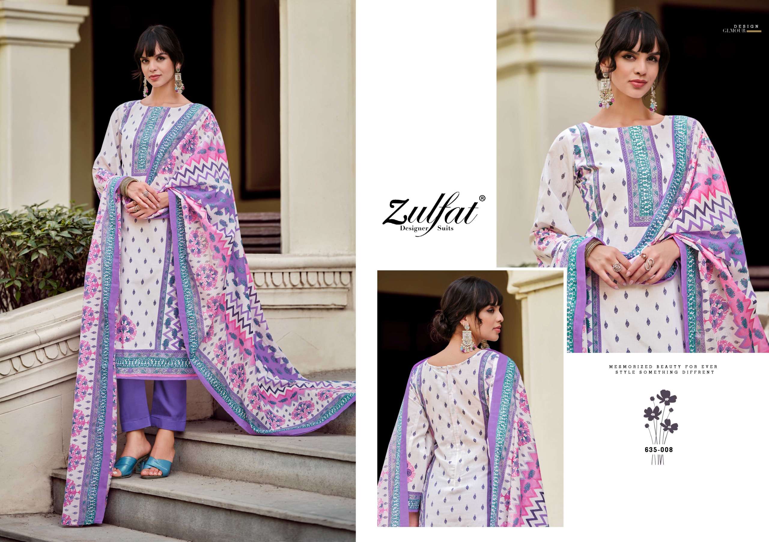 ZULFAT DESIGNER SUITS FARHANA VOL 9