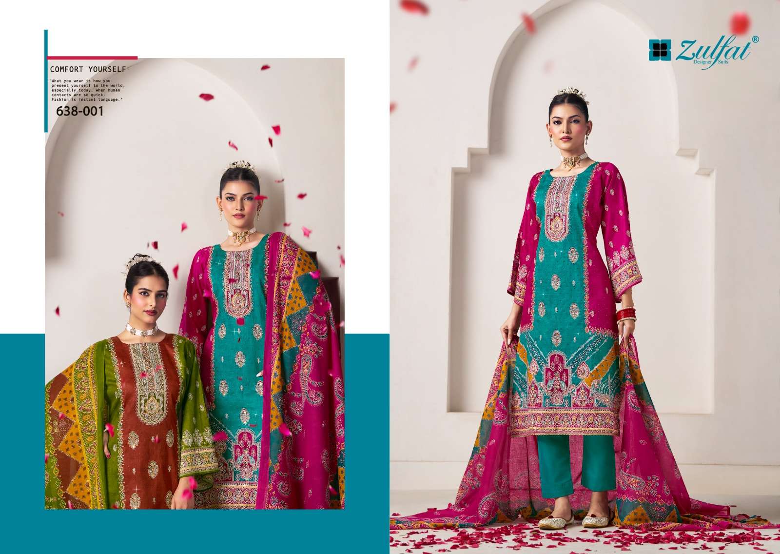 ZULFAT DESIGNER SUITS SAJNI VOL 6