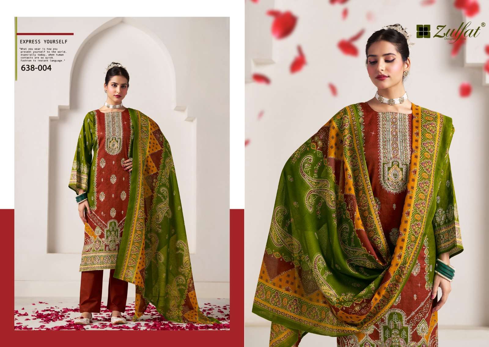 ZULFAT DESIGNER SUITS SAJNI VOL 6