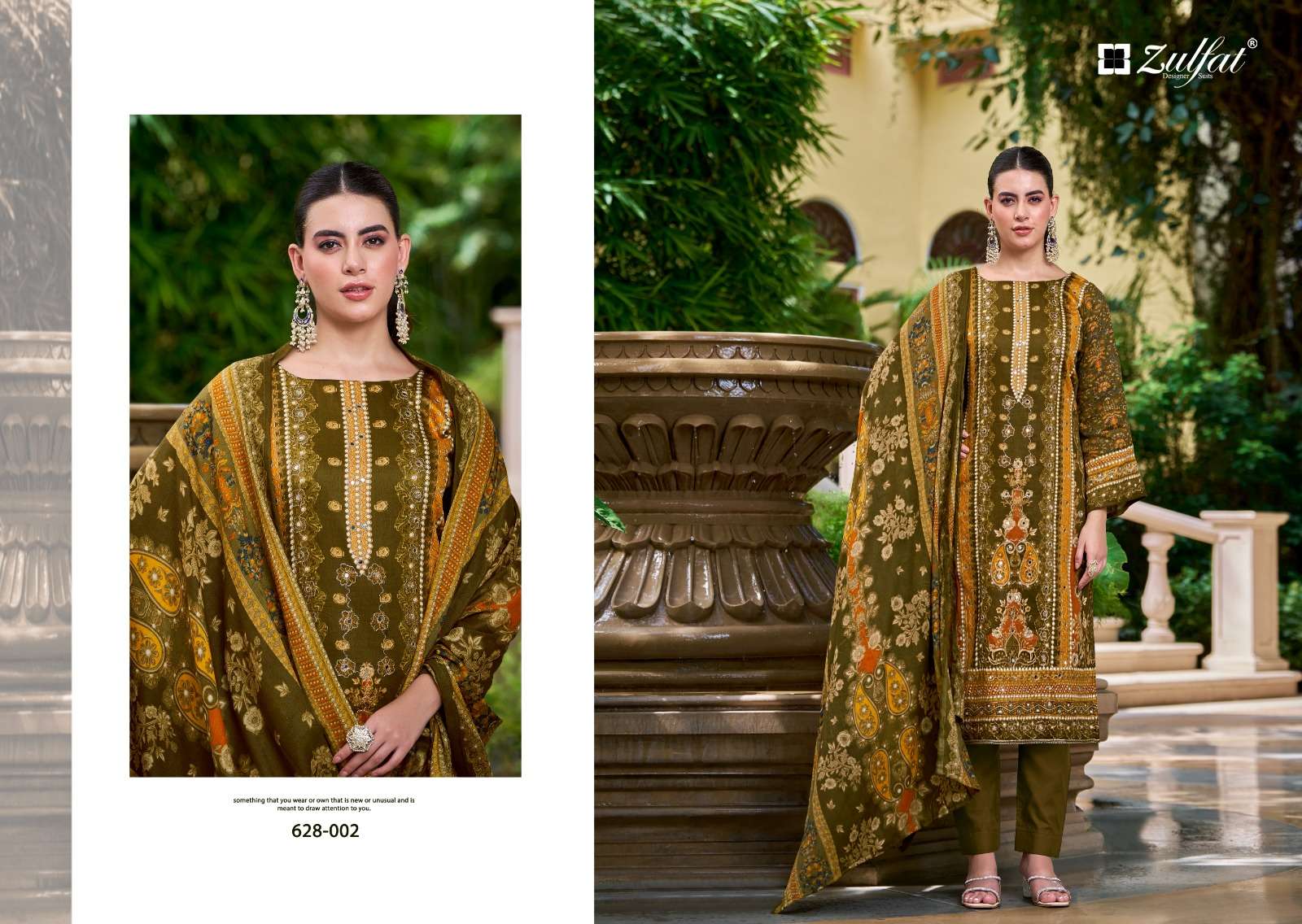 ZULFAT DESIGNER SUITS SHIFAA 