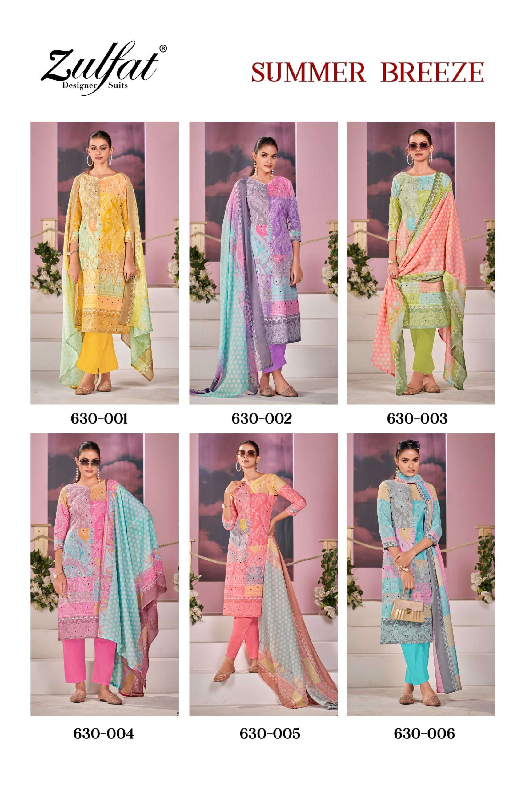 ZULFAT DESIGNER SUITS SUMMER BREEZE