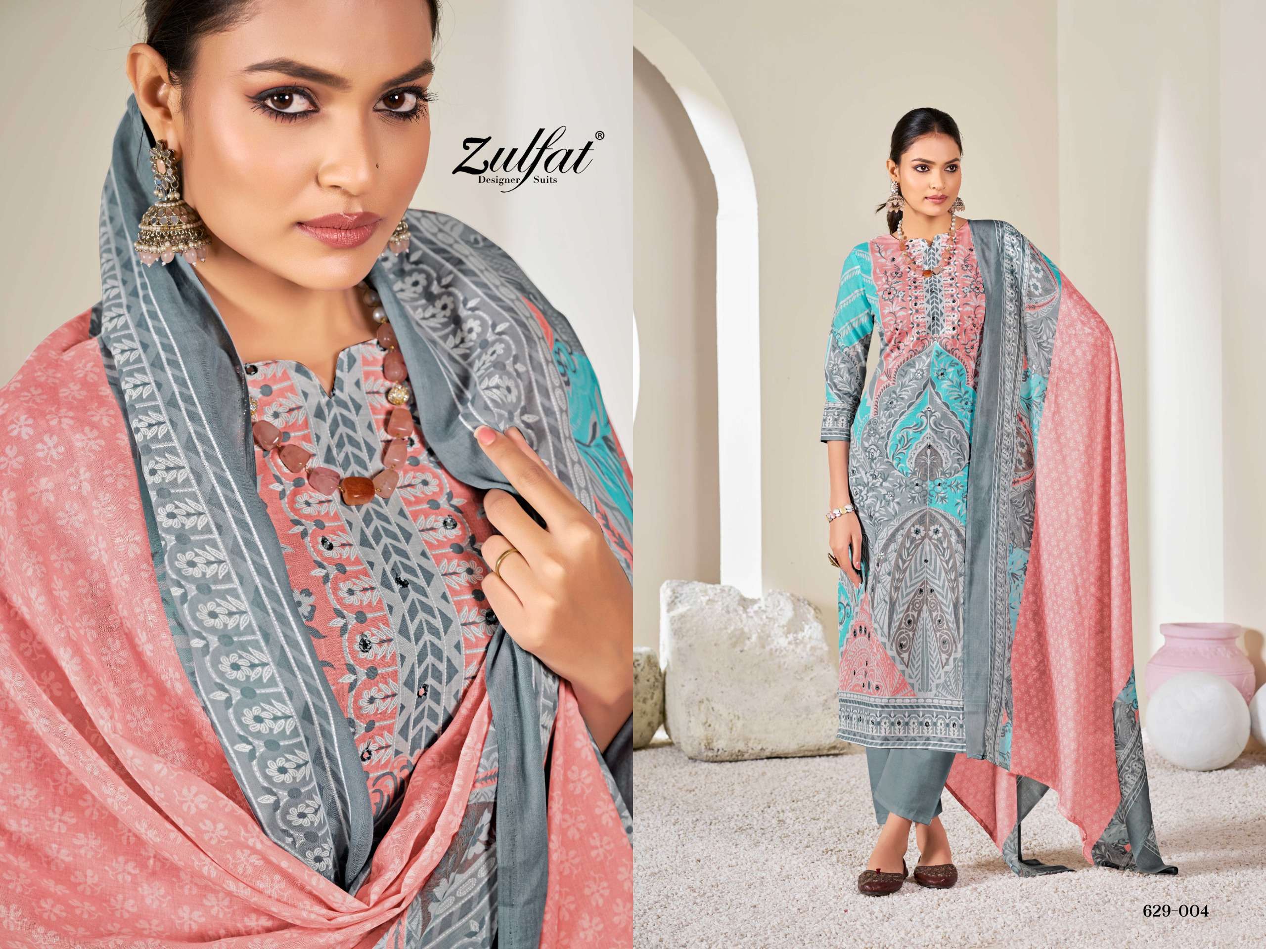 ZULFAT DESIGNER SUITS SUMMER SHINE