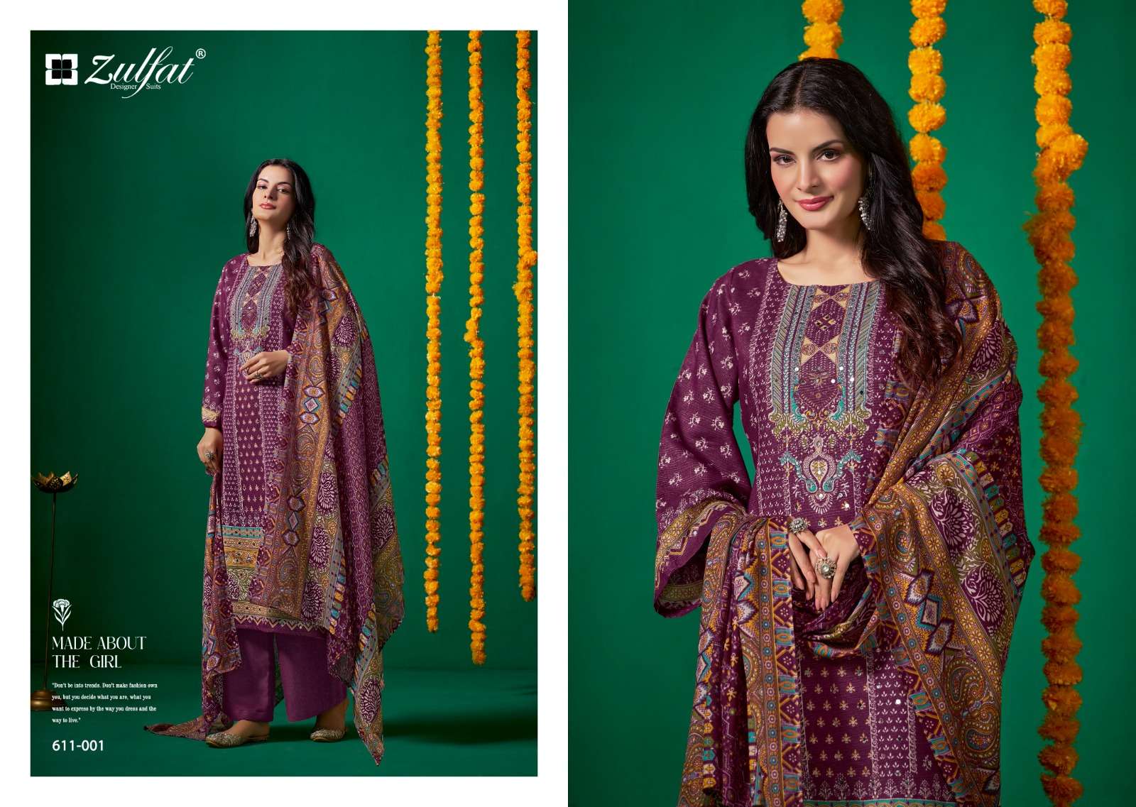 ZULFAT DESIGNER SUITS TISHA VOL 2