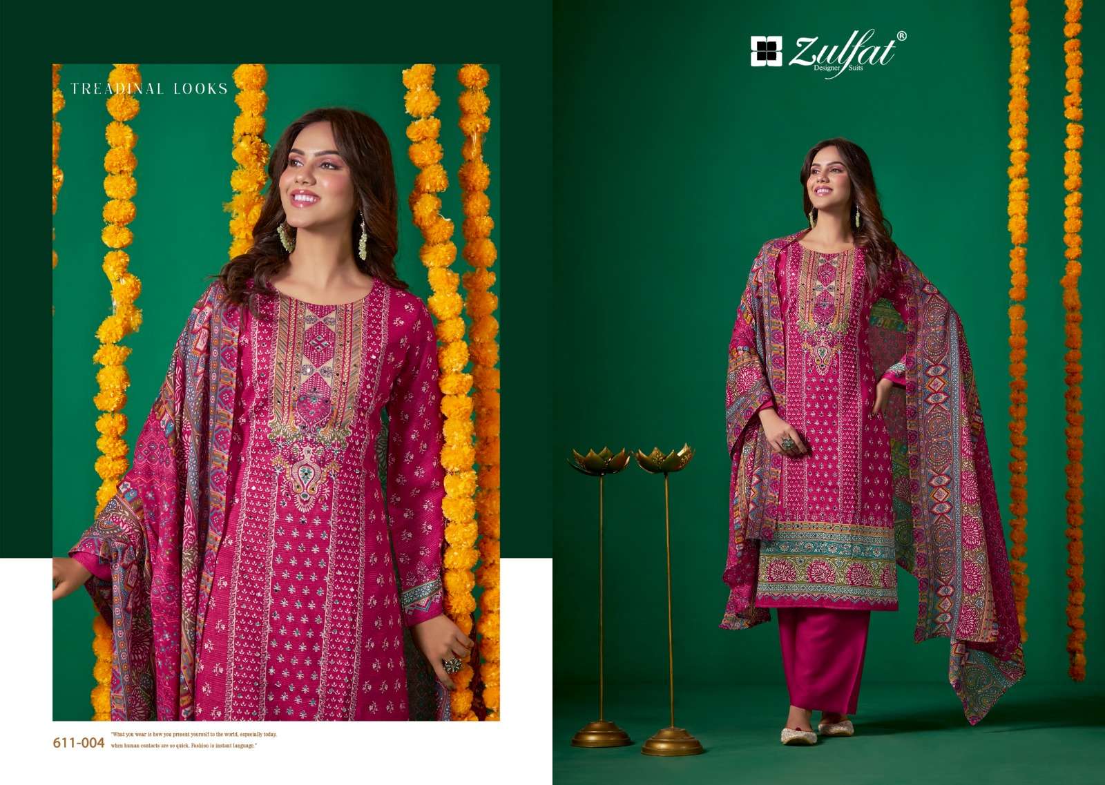 ZULFAT DESIGNER SUITS TISHA VOL 2