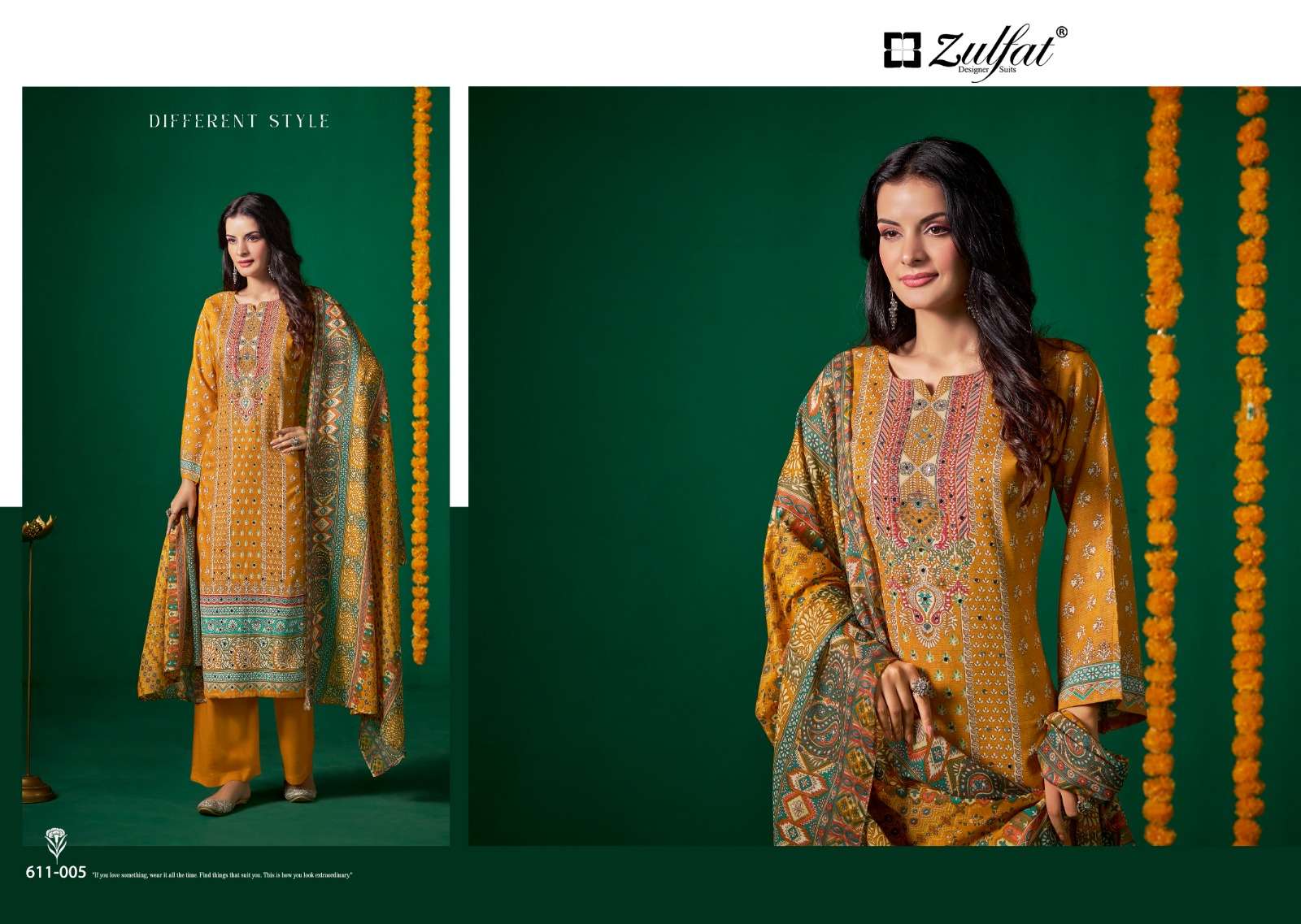 ZULFAT DESIGNER SUITS TISHA VOL 2