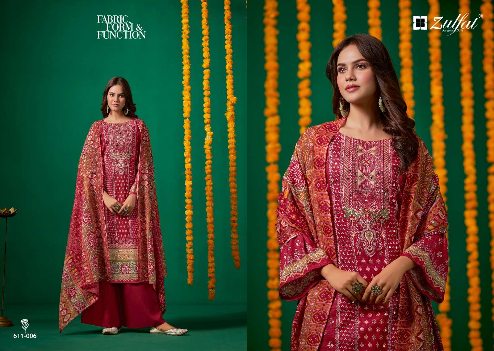 ZULFAT DESIGNER SUITS TISHA VOL 2