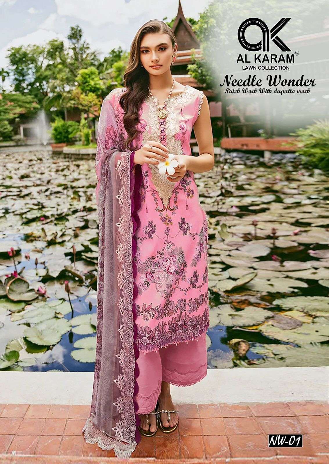 AL KARAM NEEDLE WONDER LAWN COLLECTION