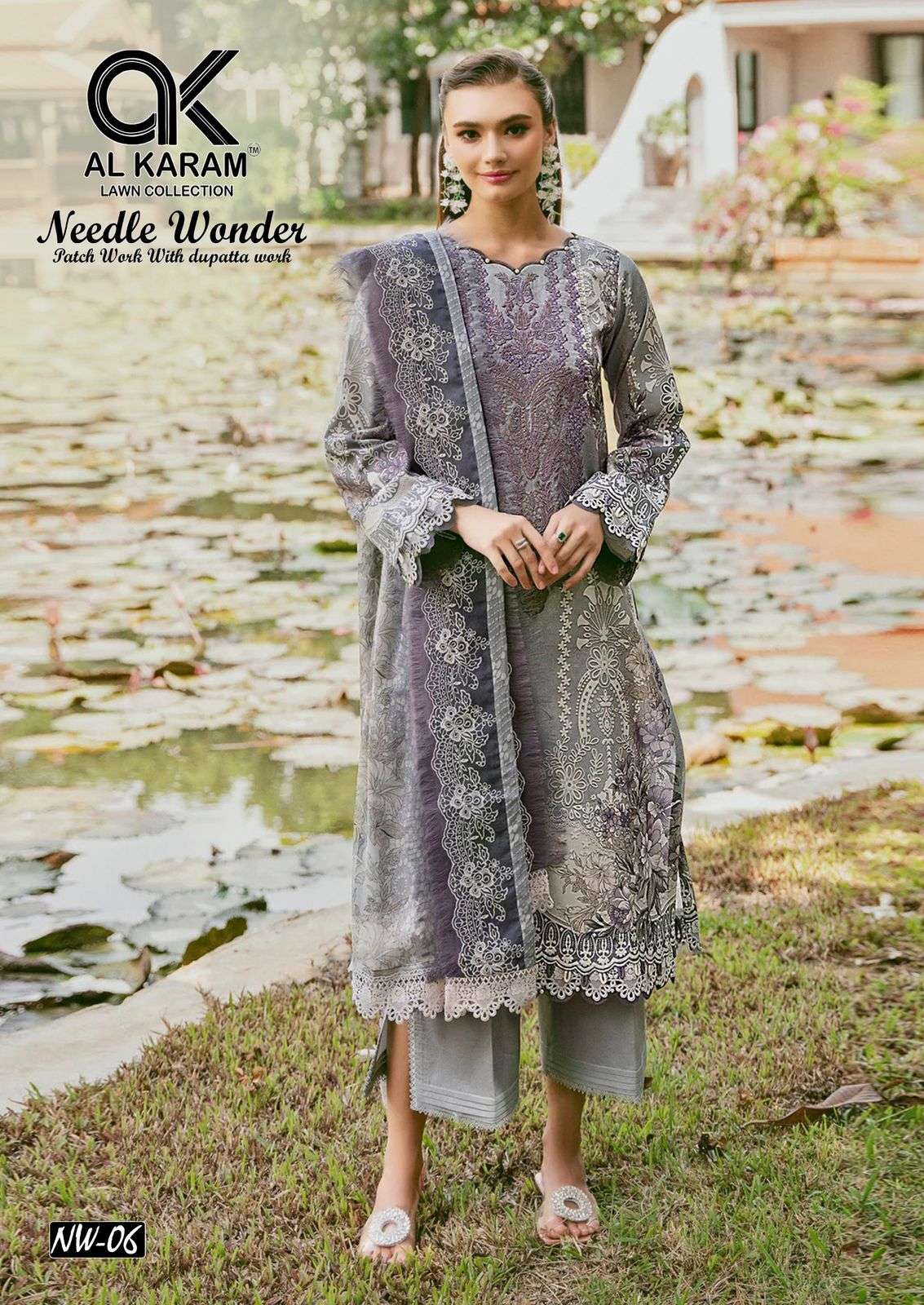 AL KARAM NEEDLE WONDER LAWN COLLECTION