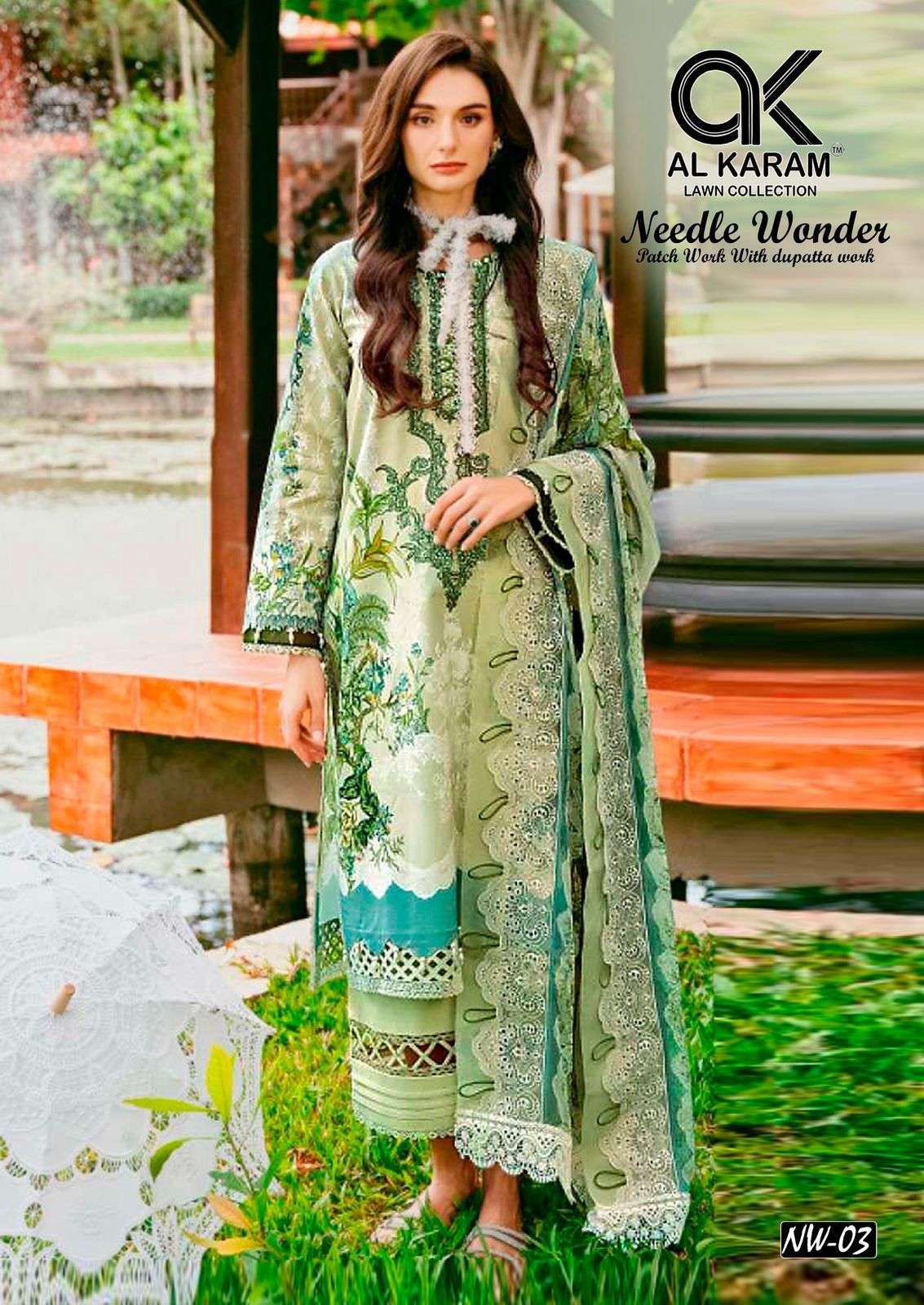 AL KARAM NEEDLE WONDER LAWN COLLECTION
