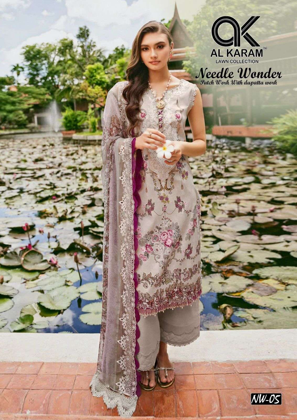 AL KARAM NEEDLE WONDER LAWN COLLECTION