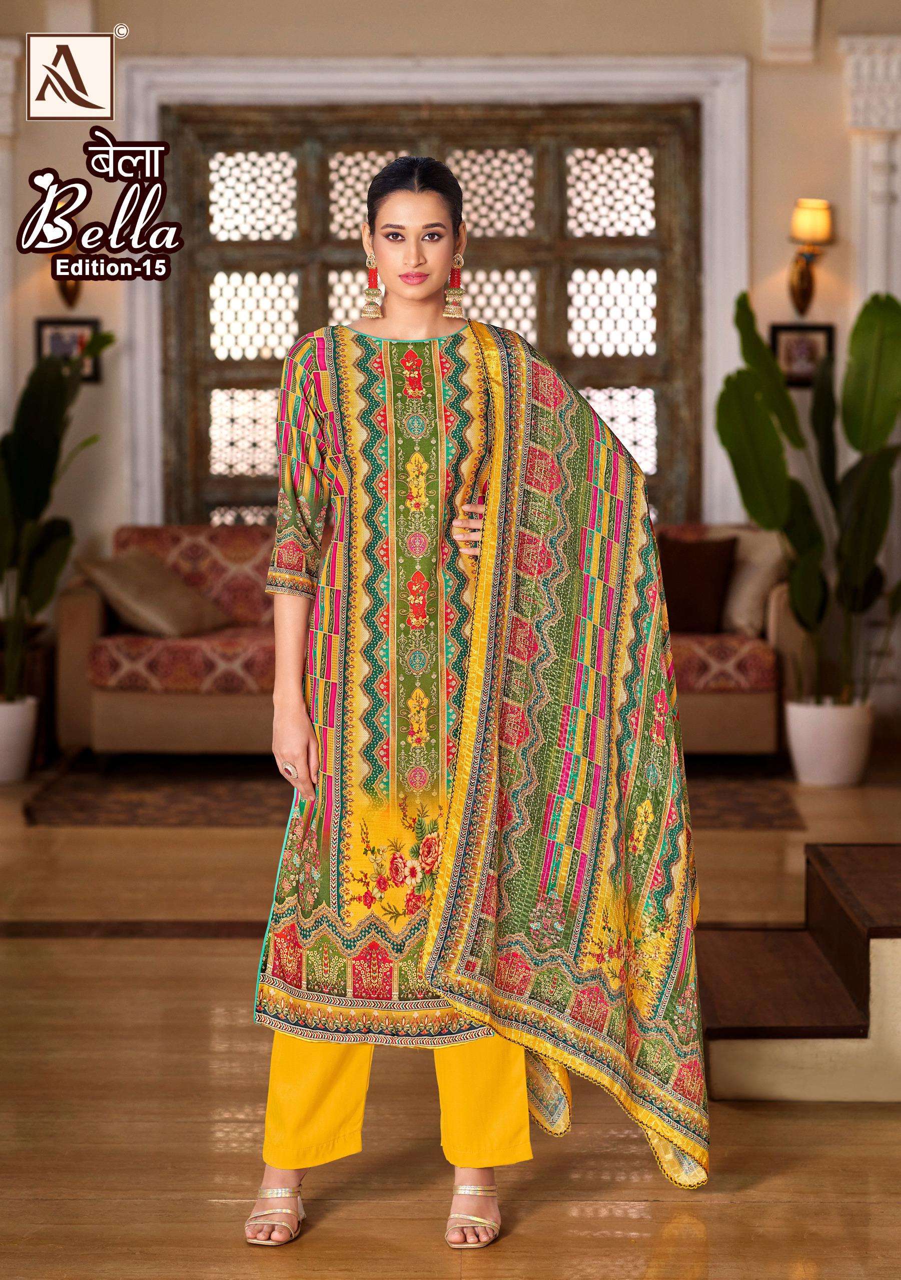 ALOK SUITS BELLA VOL 15