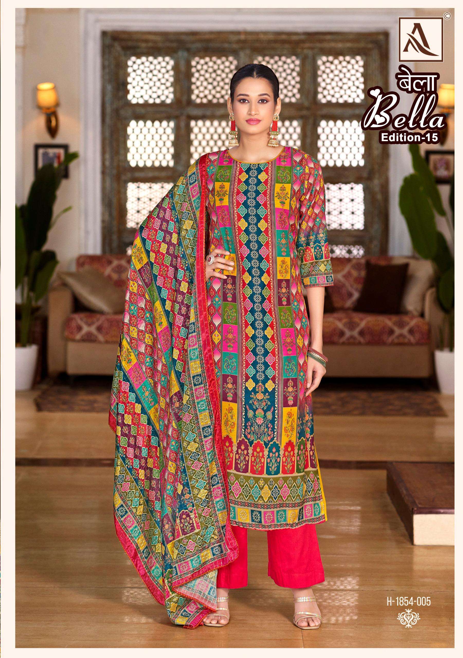 ALOK SUITS BELLA VOL 15