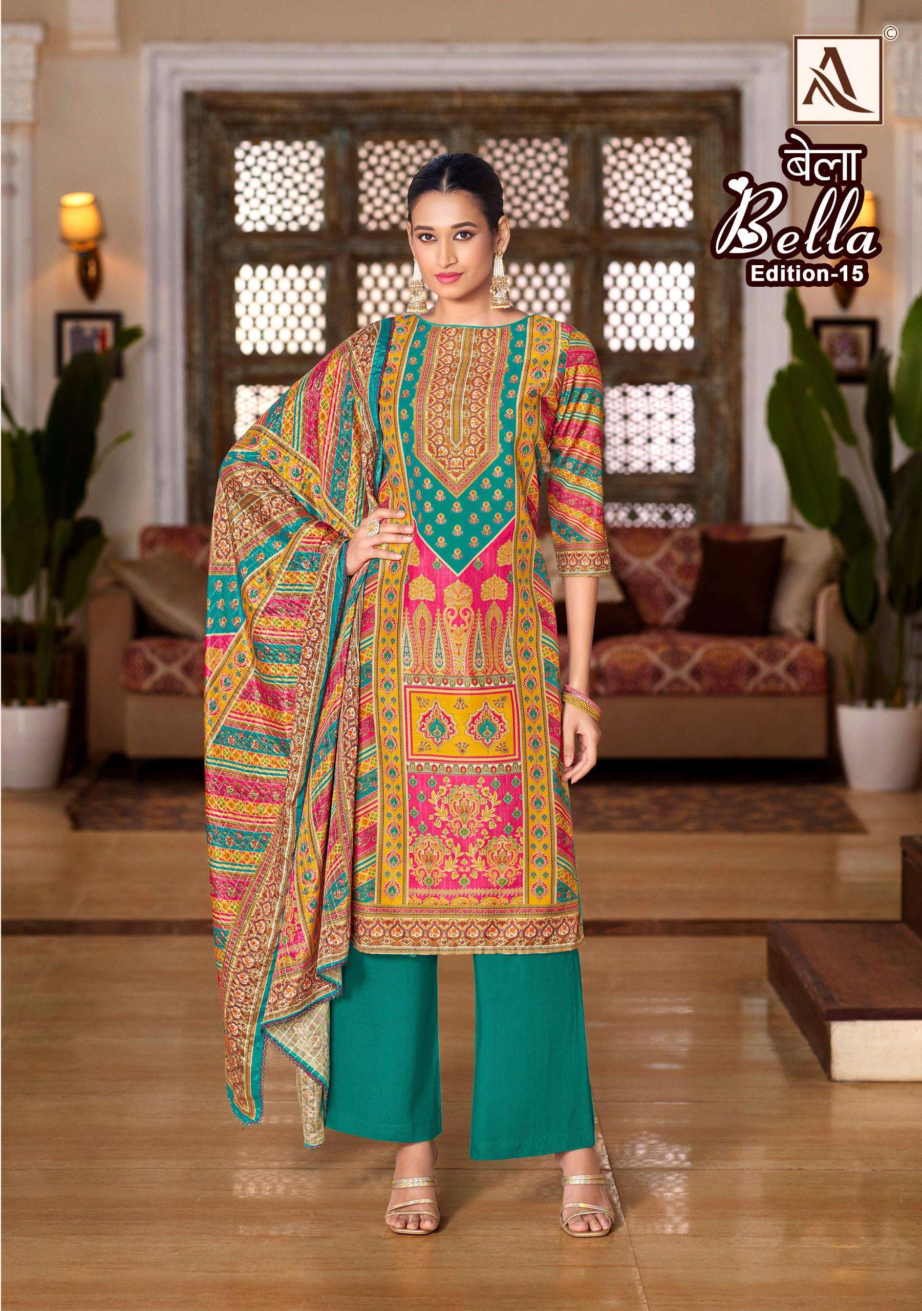ALOK SUITS BELLA VOL 15
