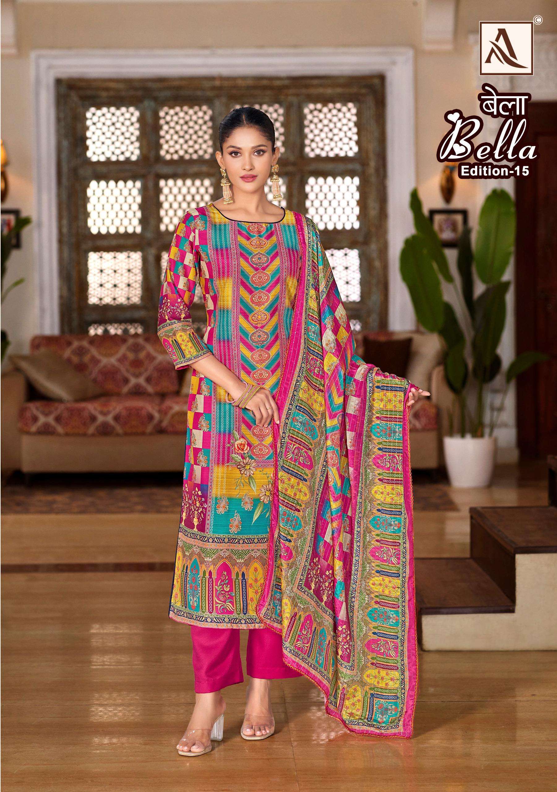 ALOK SUITS BELLA VOL 15