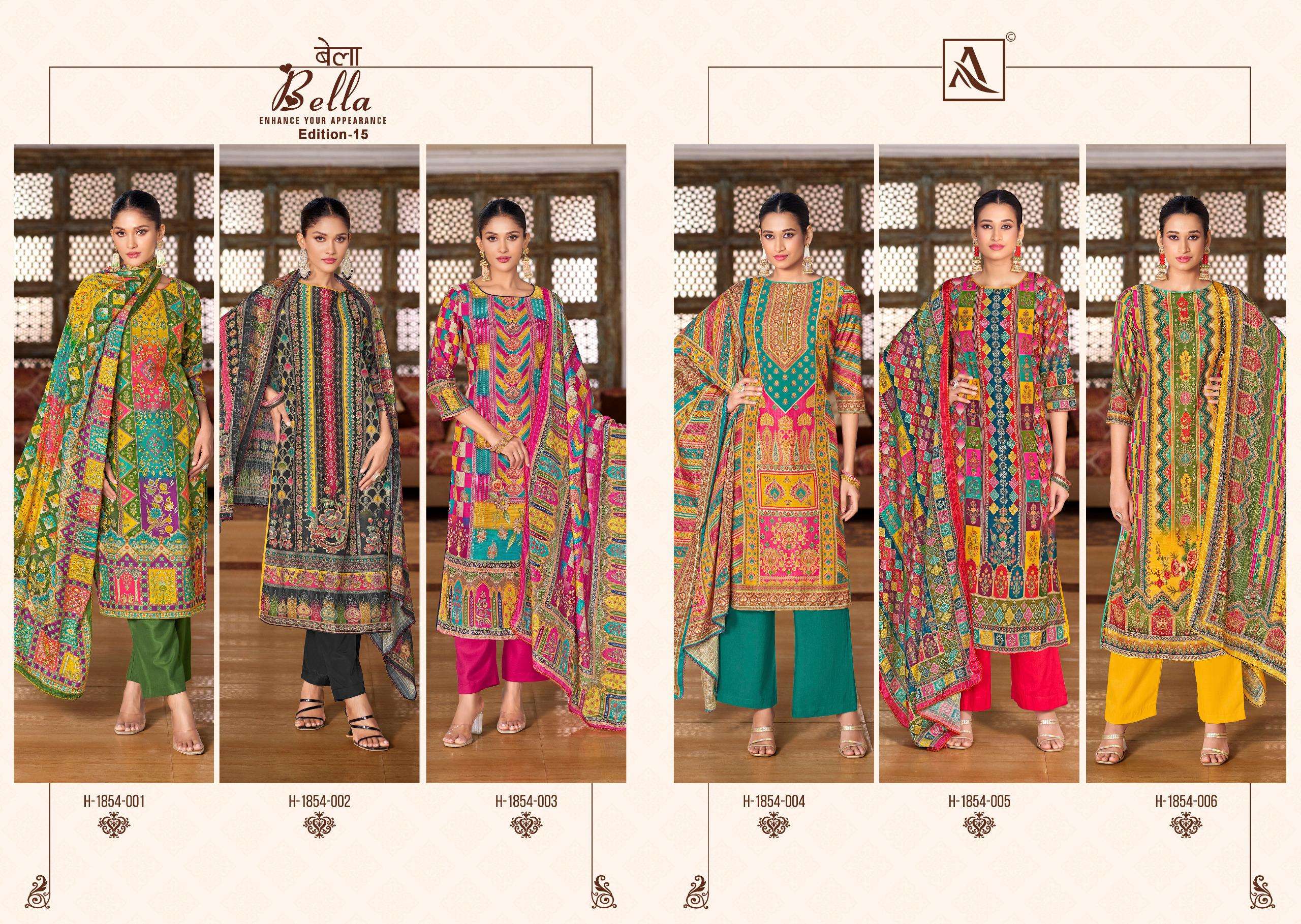 ALOK SUITS BELLA VOL 15