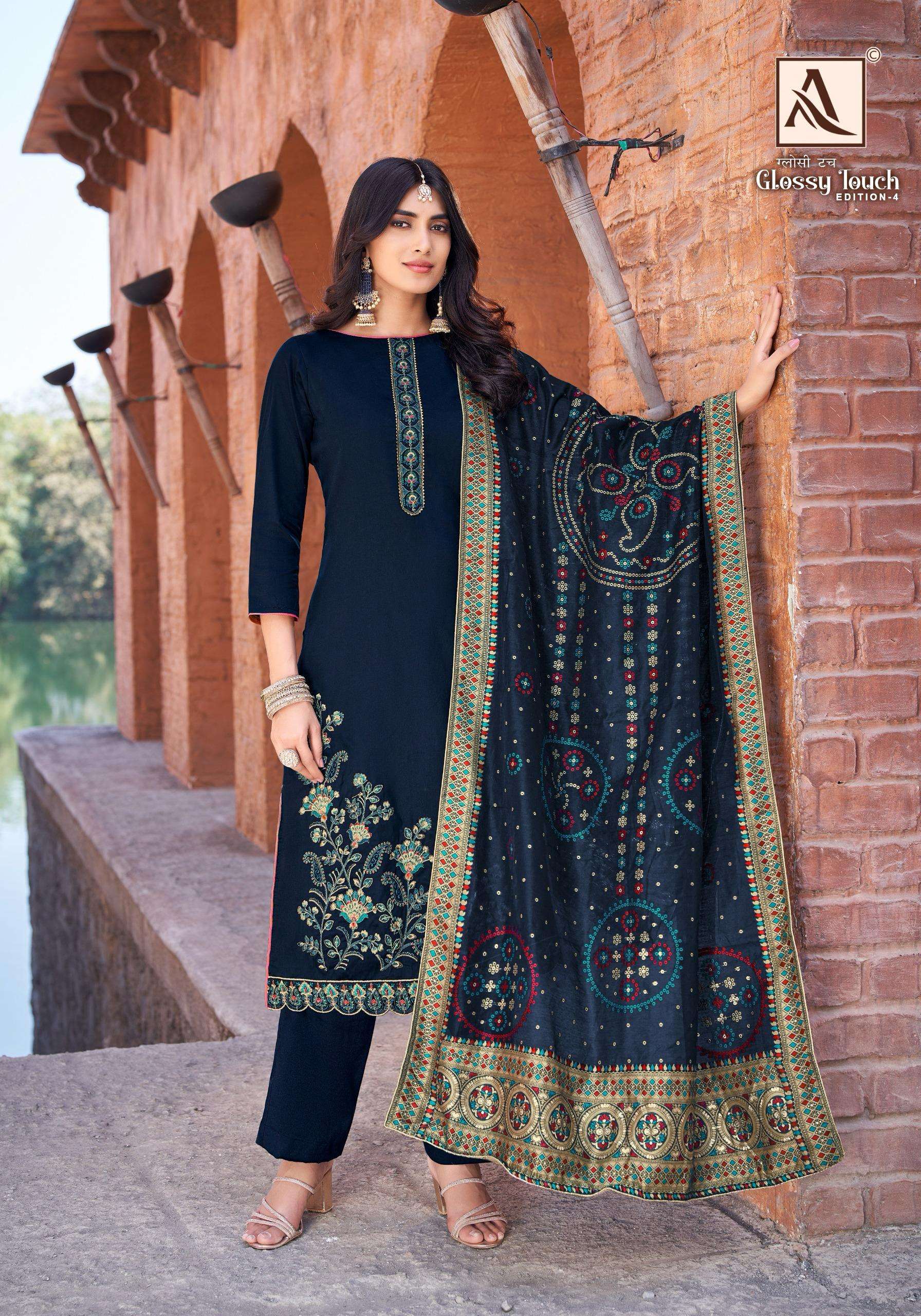 ALOK SUITS GLOSSY TOUCH EDITION 4