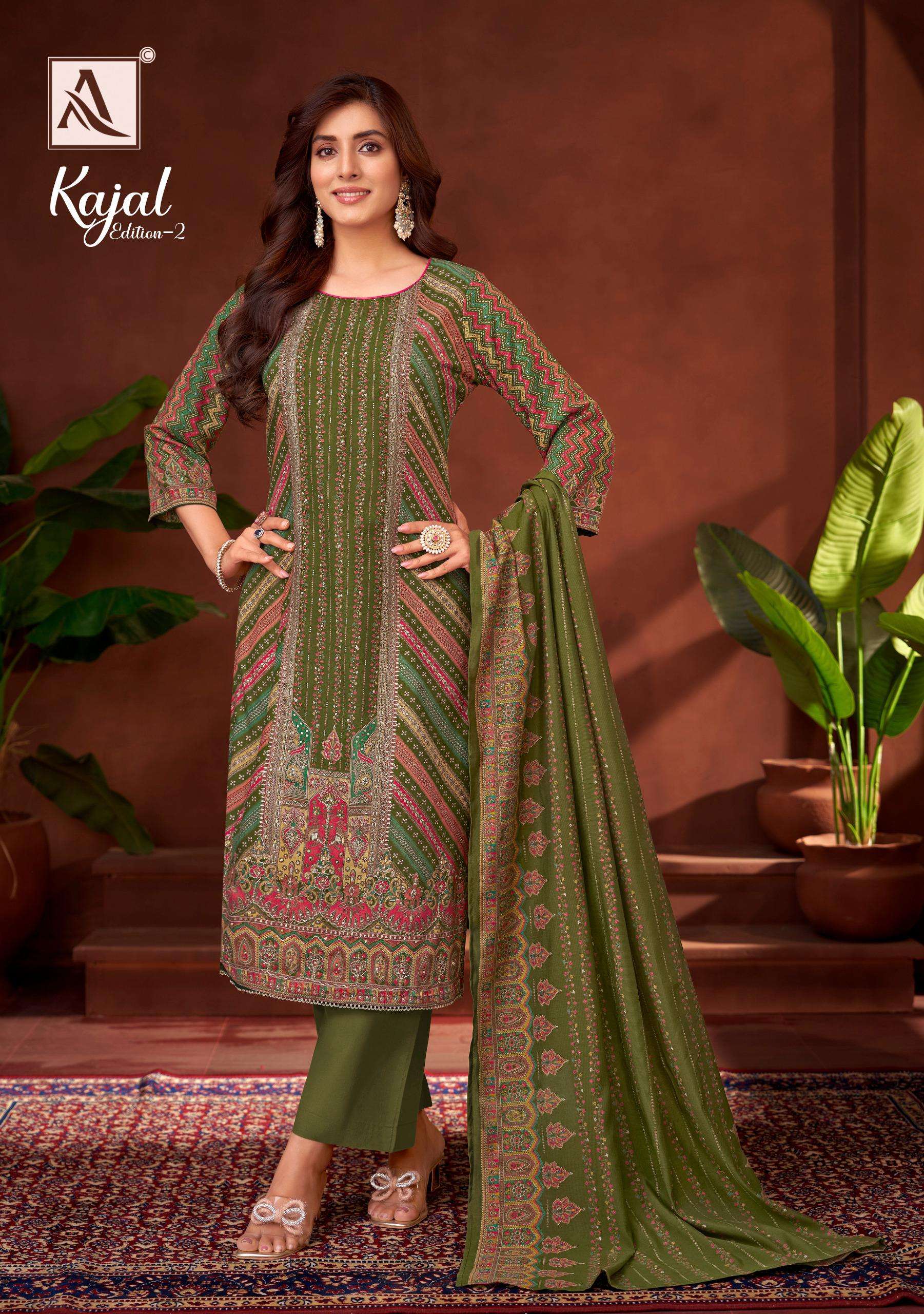 ALOK SUITS KAJAL VOL 2