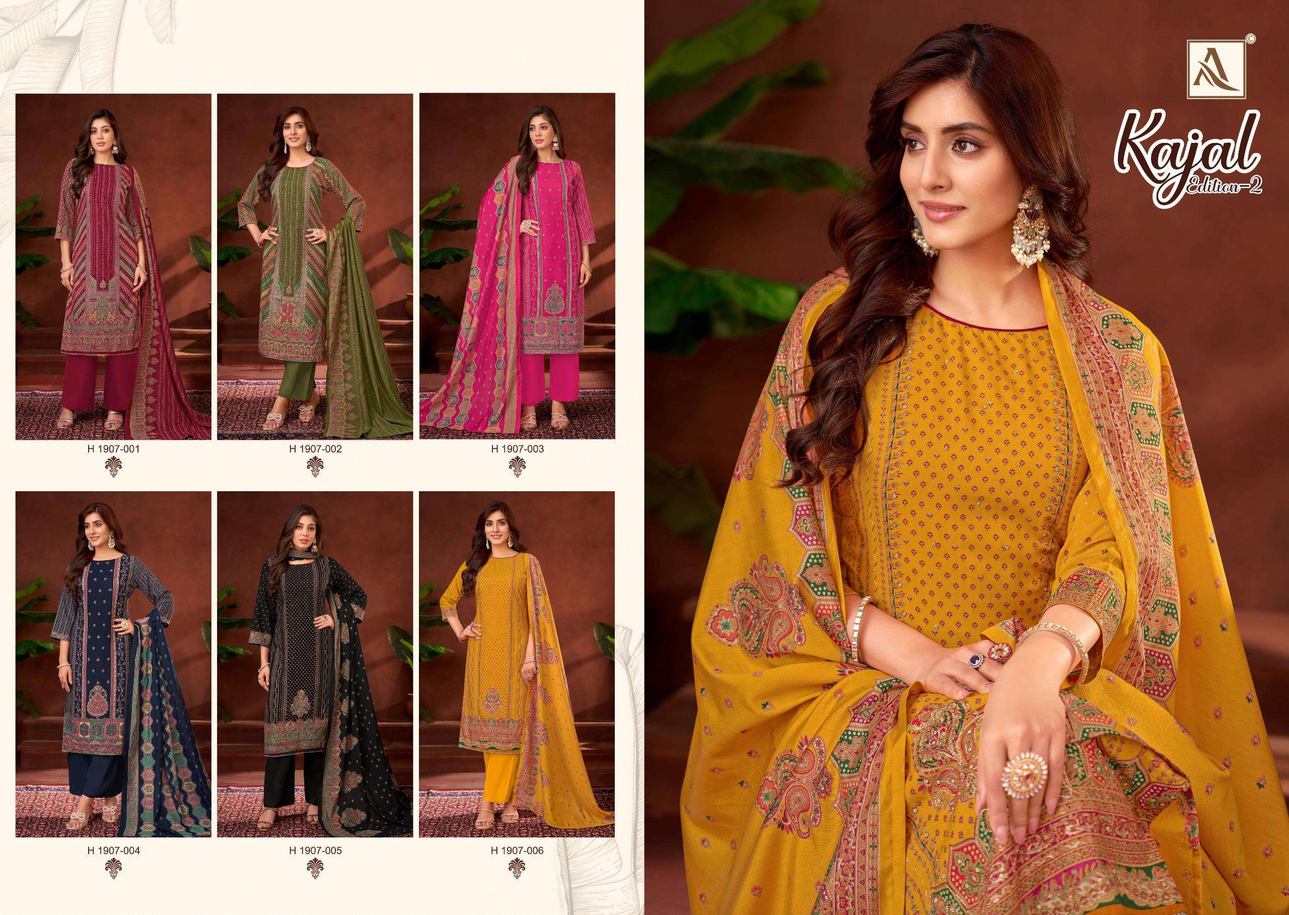 ALOK SUITS KAJAL VOL 2