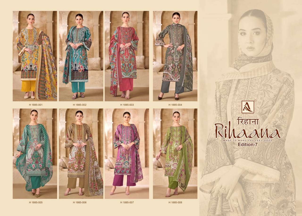 ALOK SUITS RIHAANA VOL 7