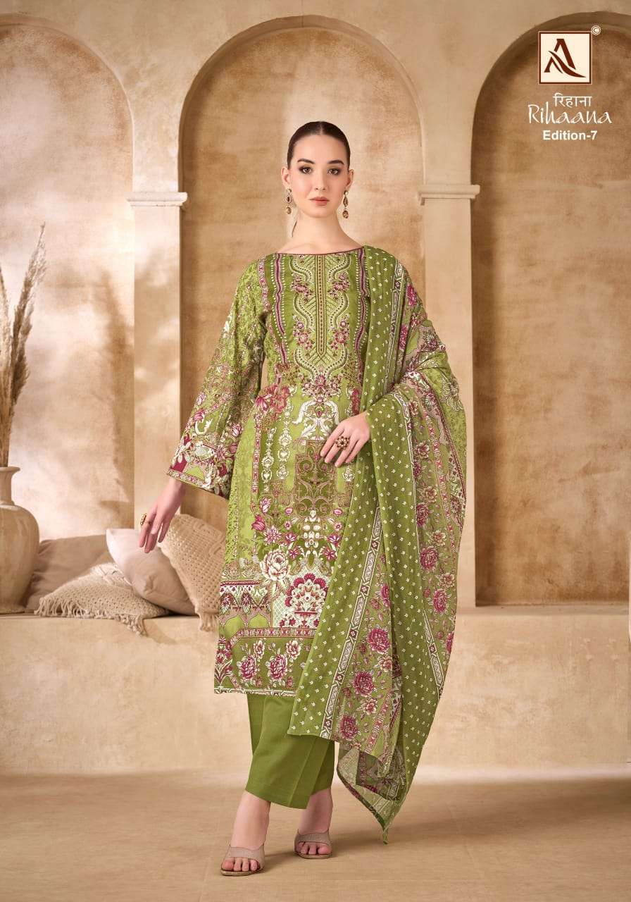 ALOK SUITS RIHAANA VOL 7