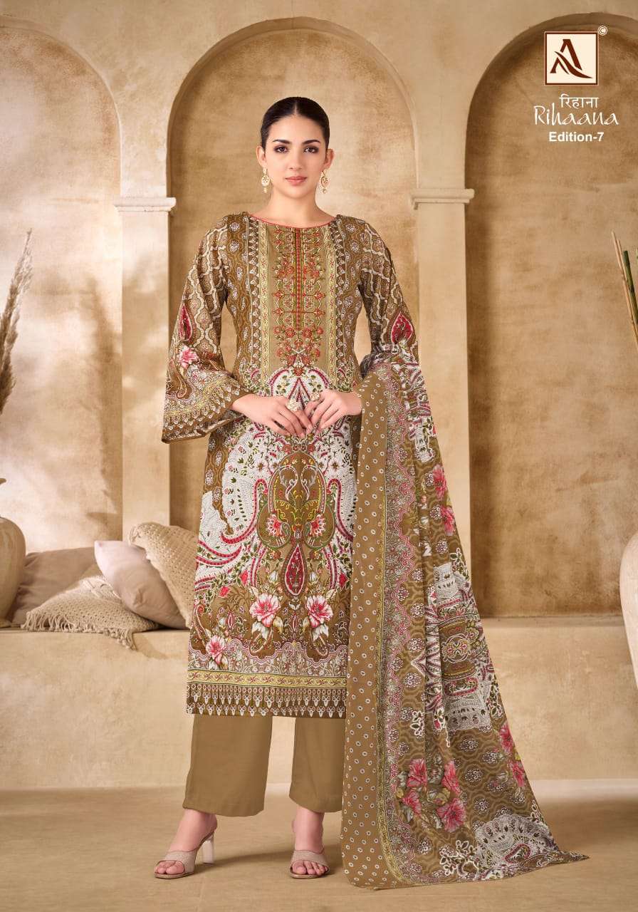 ALOK SUITS RIHAANA VOL 7