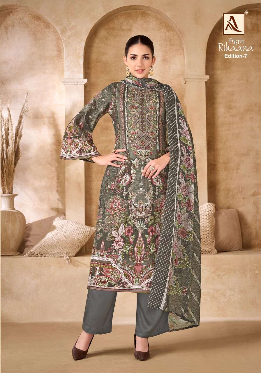 ALOK SUITS RIHAANA VOL 7