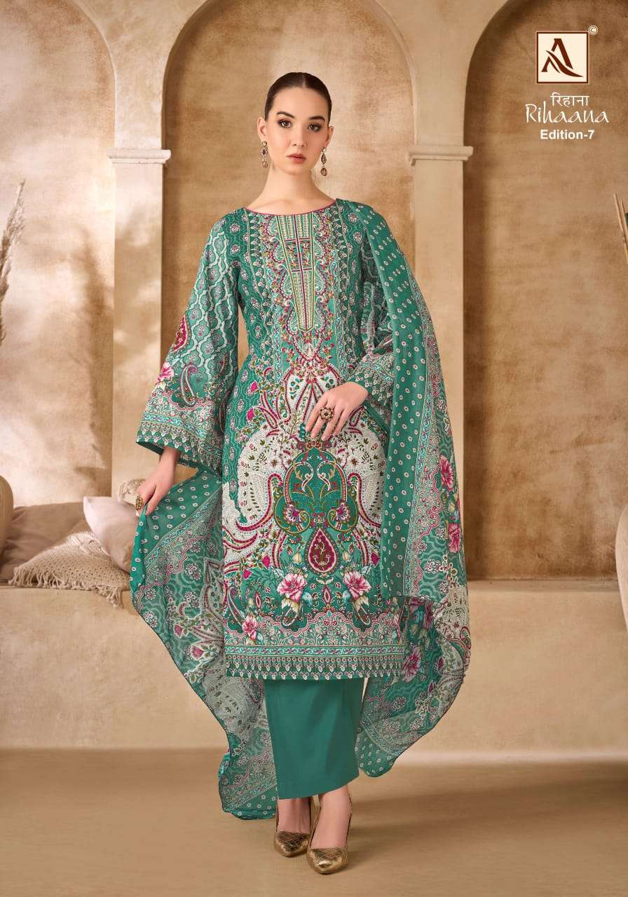 ALOK SUITS RIHAANA VOL 7