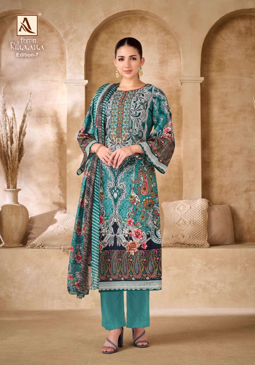 ALOK SUITS RIHAANA VOL 7