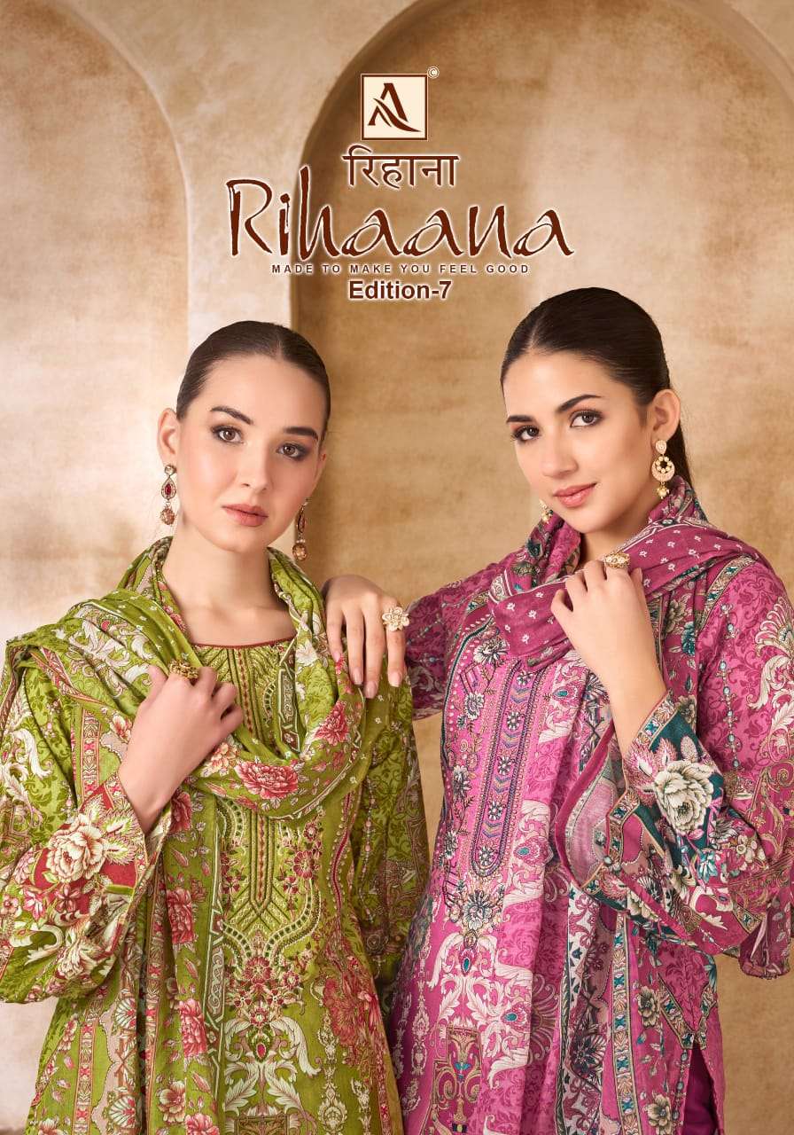 ALOK SUITS RIHAANA VOL 7