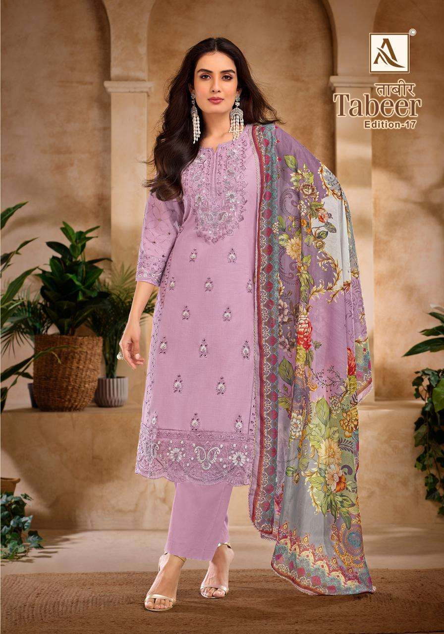 ALOK SUITS TABEER VOL 17
