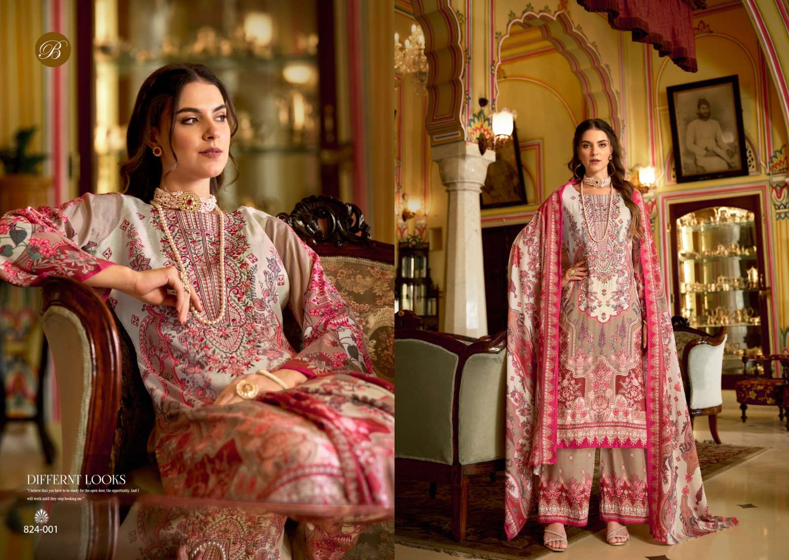 BELLIZA DESIGNER STUDIO DILSHAD VOL 4 