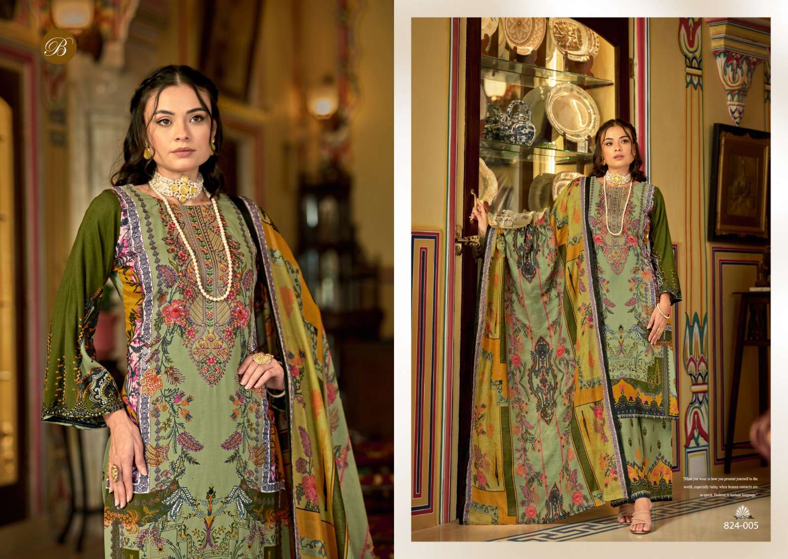BELLIZA DESIGNER STUDIO DILSHAD VOL 4 