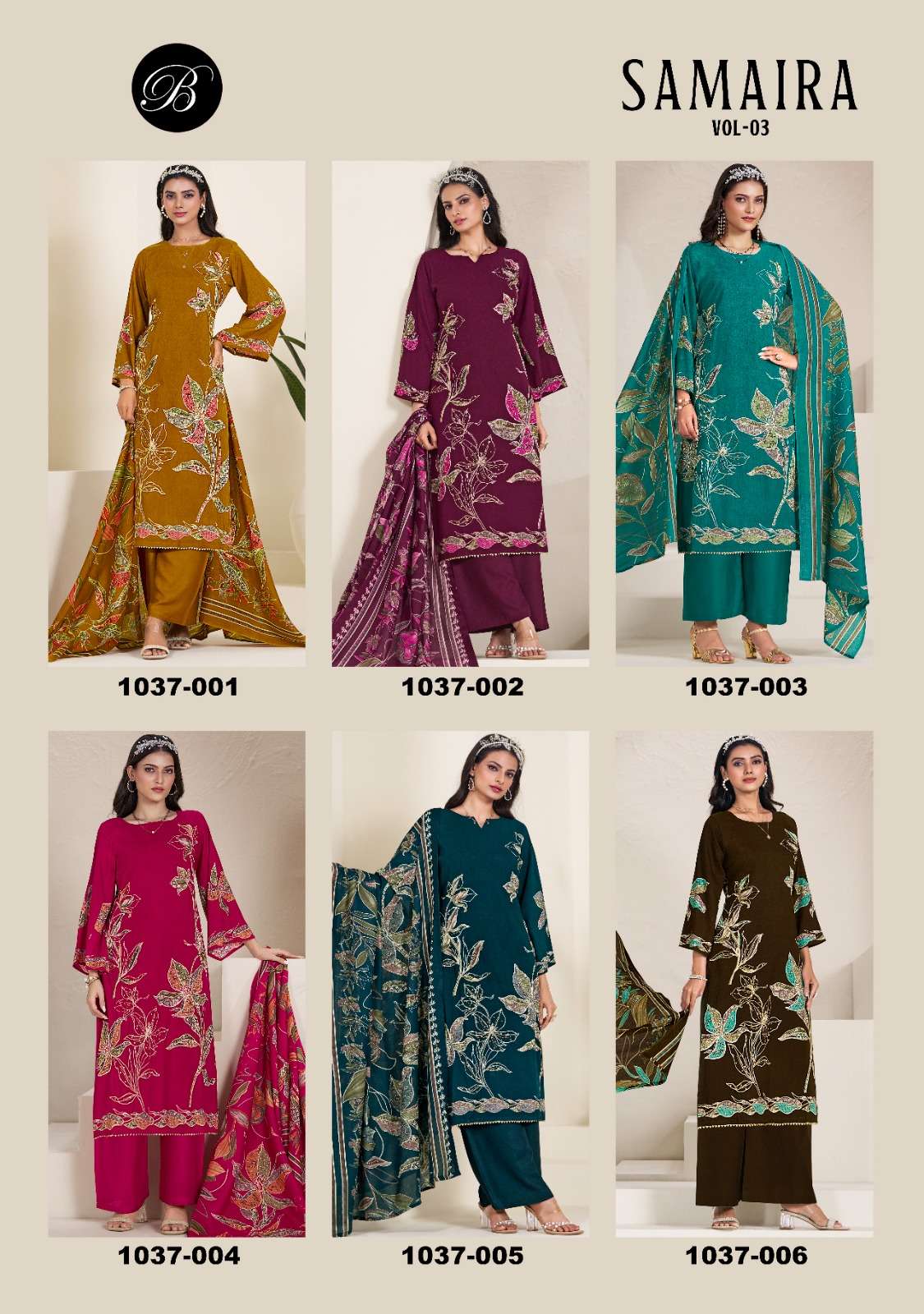 BELLIZA DESIGNER STUDIO SAMAIRA VOL 3