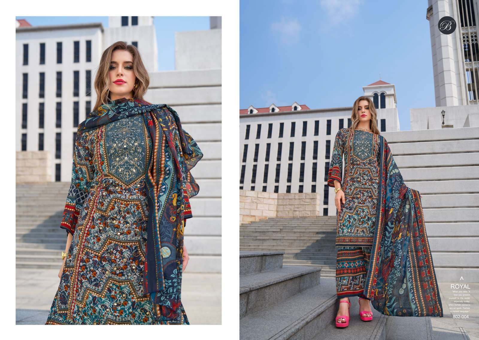 BELLIZA DESIGNER STUDIO SHAHEEN VOL 4