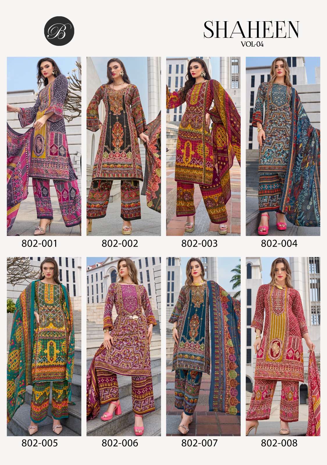 BELLIZA DESIGNER STUDIO SHAHEEN VOL 4