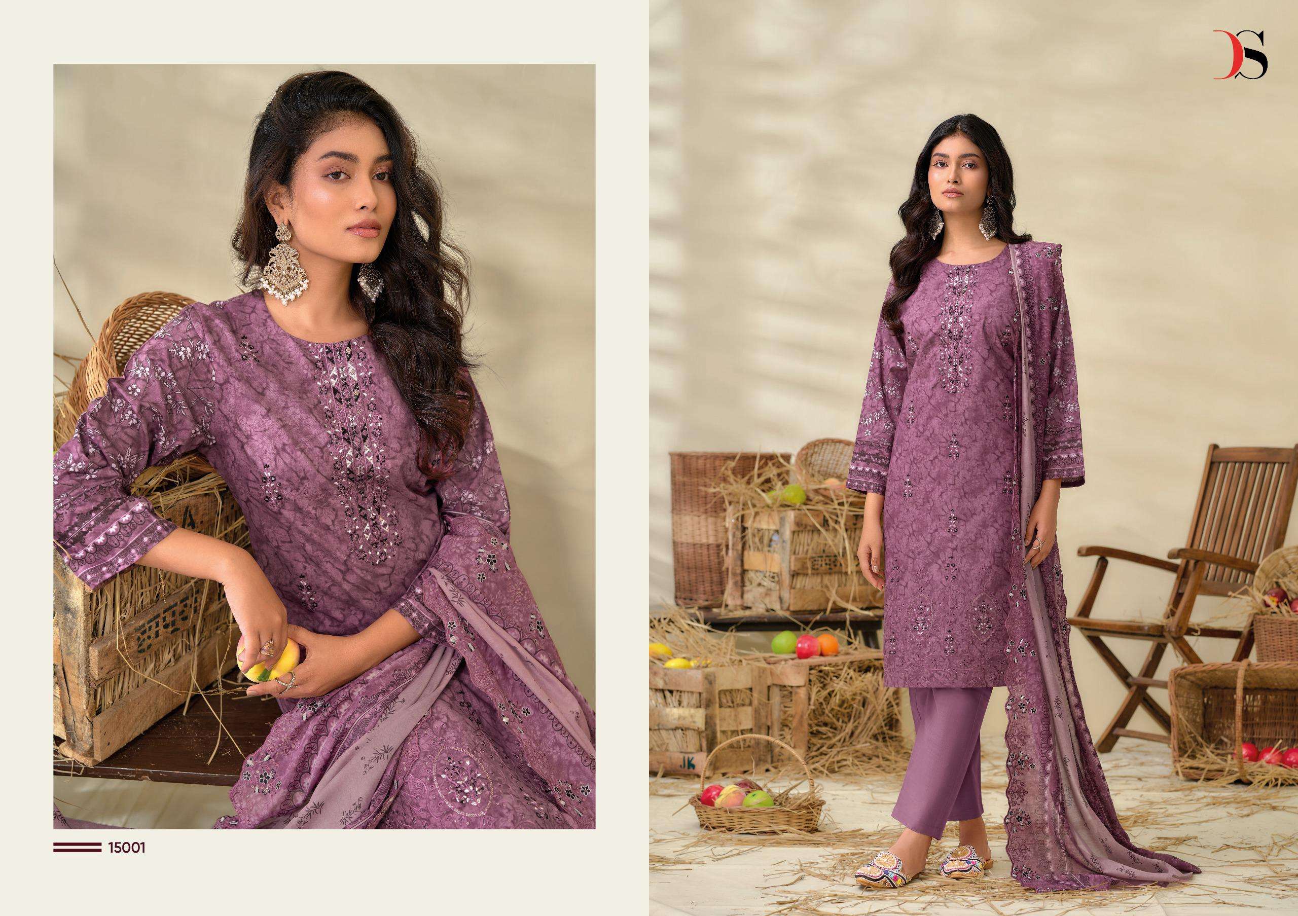 DEEPSY SUITS BIN SAEED LAWN COLLECTION VOL 15 