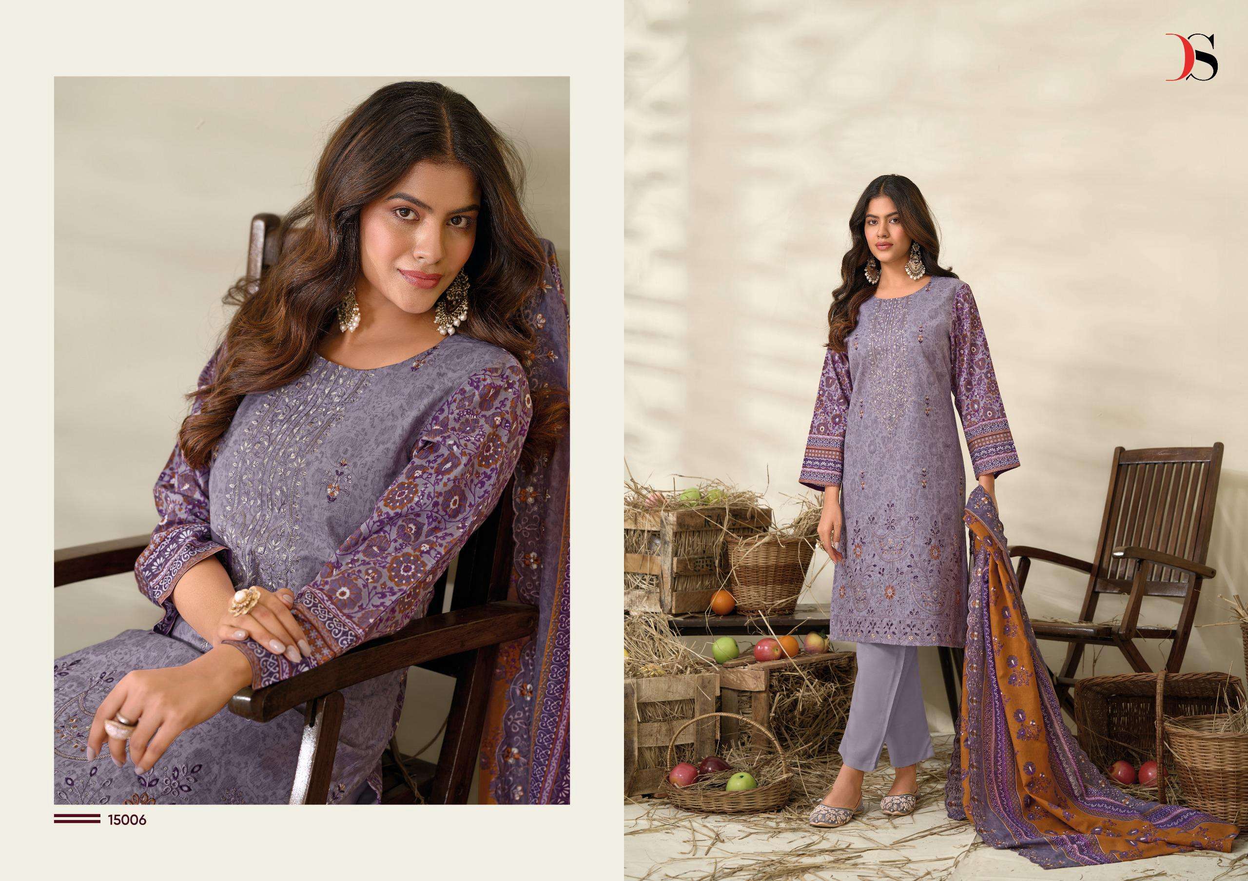 DEEPSY SUITS BIN SAEED LAWN COLLECTION VOL 15 