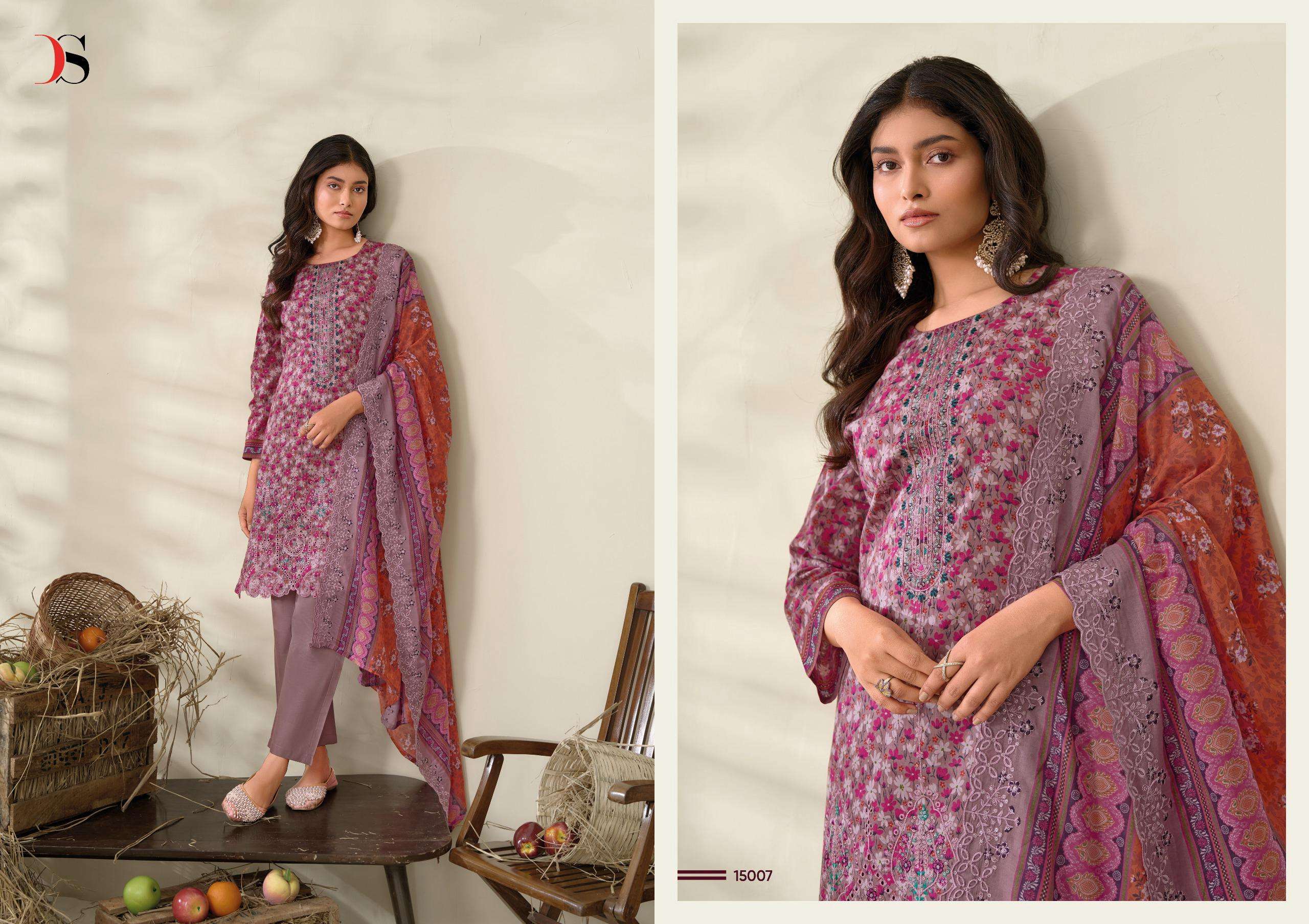 DEEPSY SUITS BIN SAEED LAWN COLLECTION VOL 15 