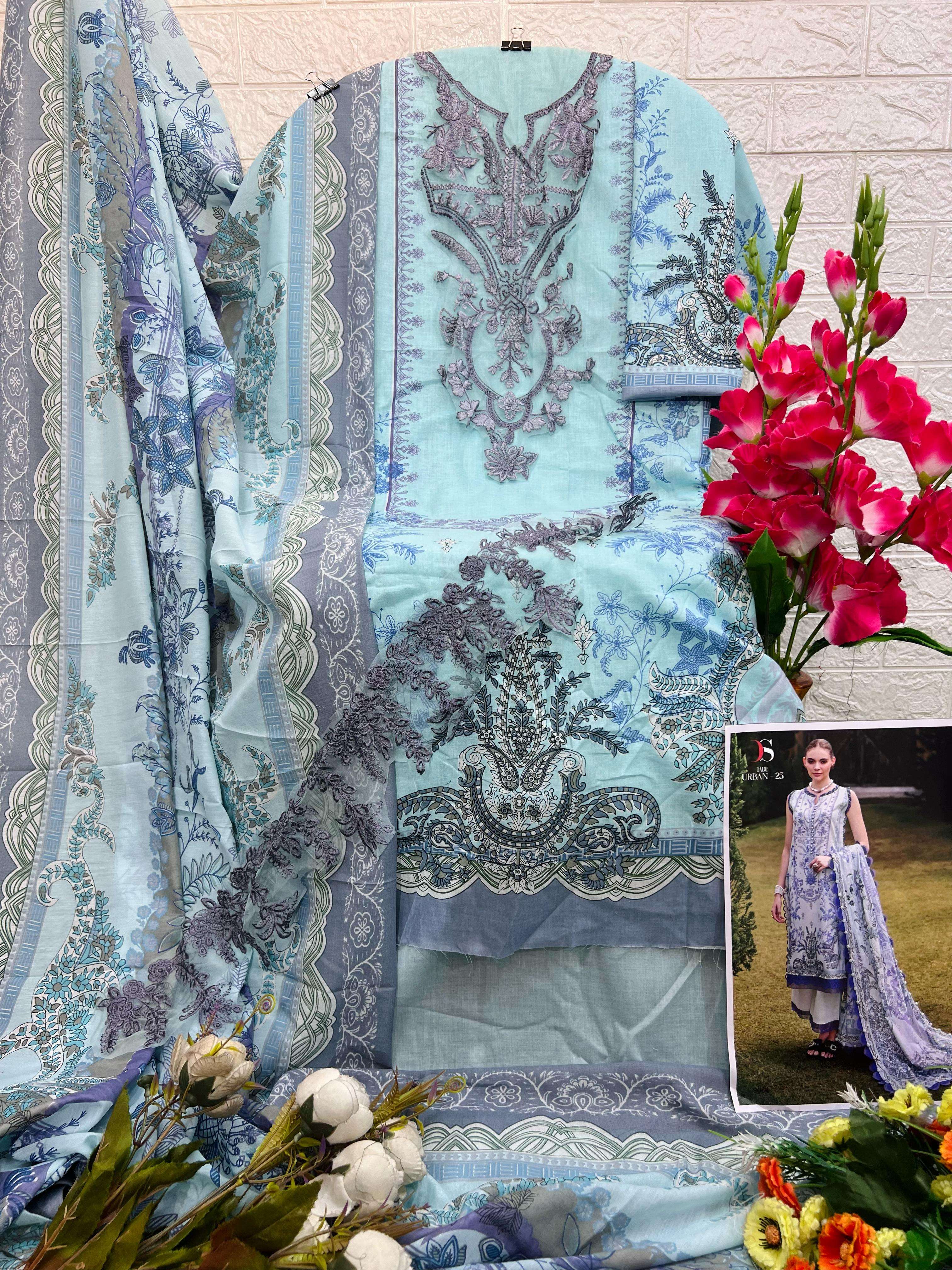 DEEPSY SUITS JADE URBAN LAWN 25