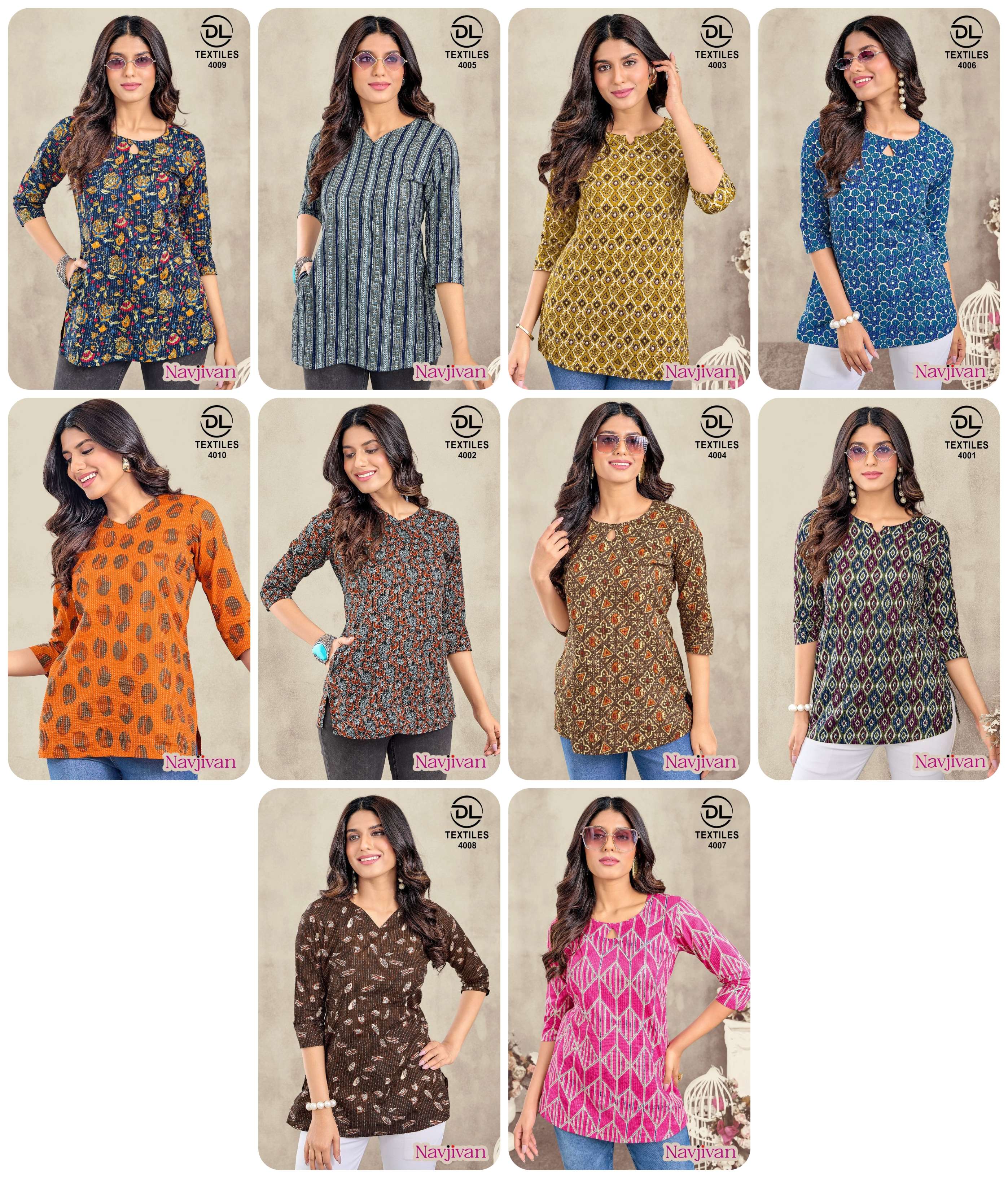 DL TEXTILES NAVJIVAN VOL 4