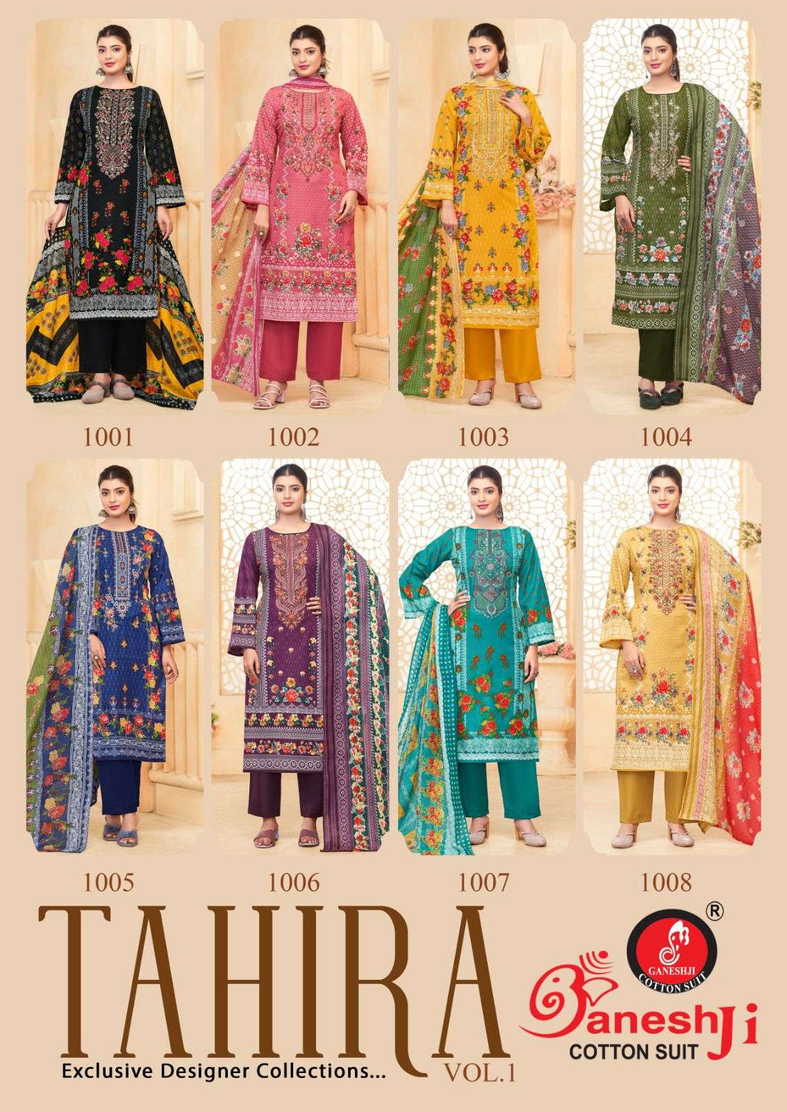 GANESHJI COTTON SUIT TAHIRA VOL 1