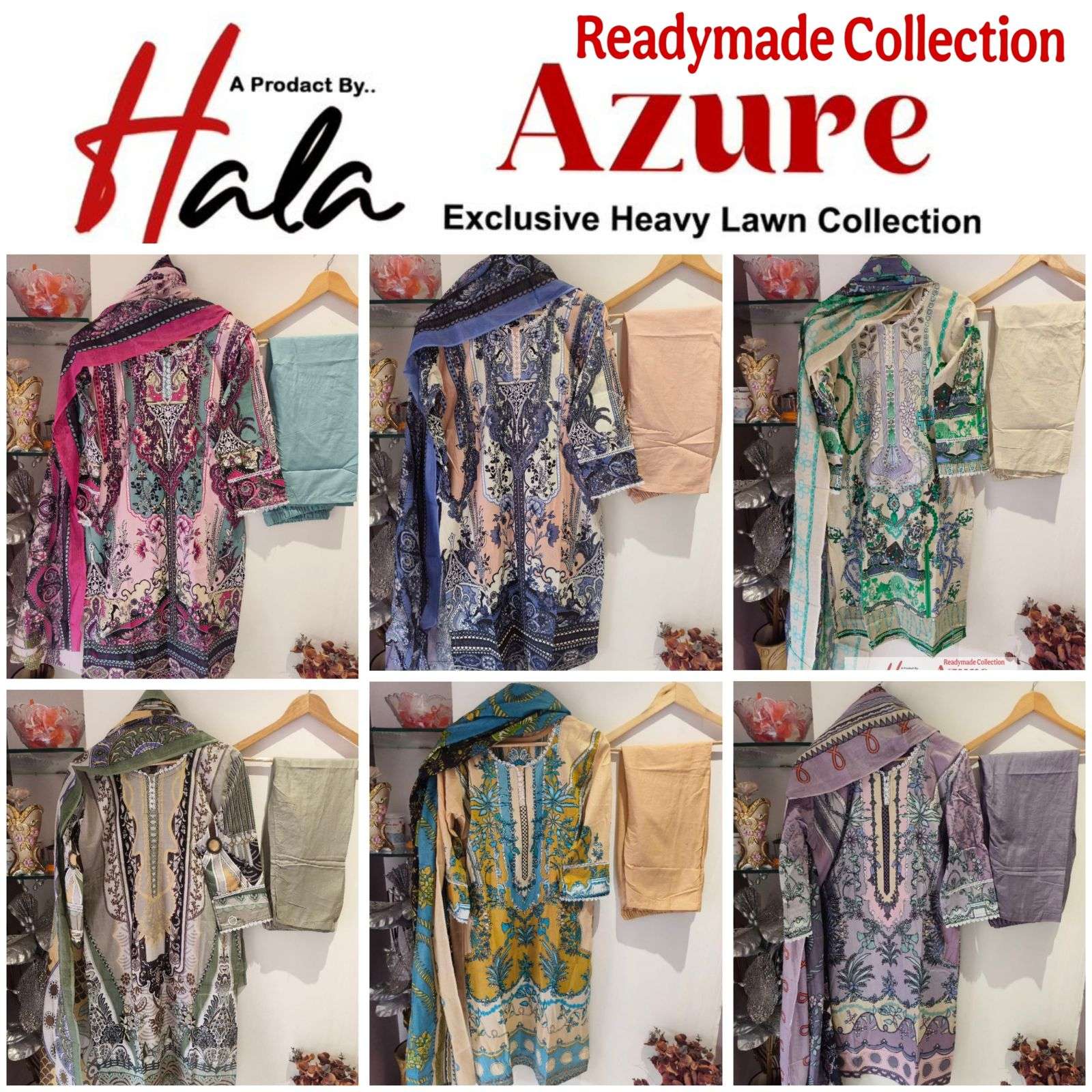 HALA AZURE  VOL 1 READY MADE COLLECTION