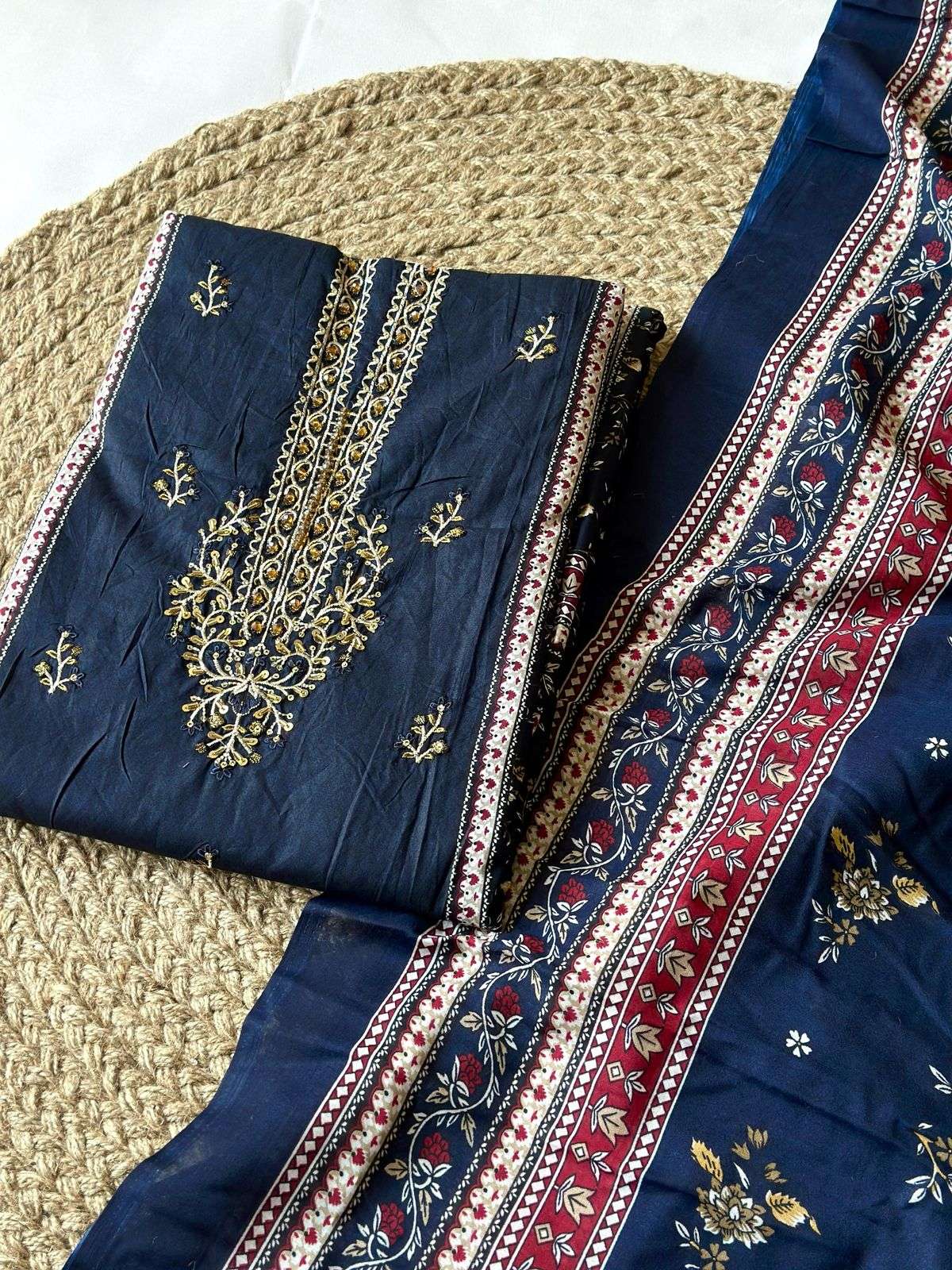 JIHAN SAHNAZ SELF EMBROIDERED COLLECTION