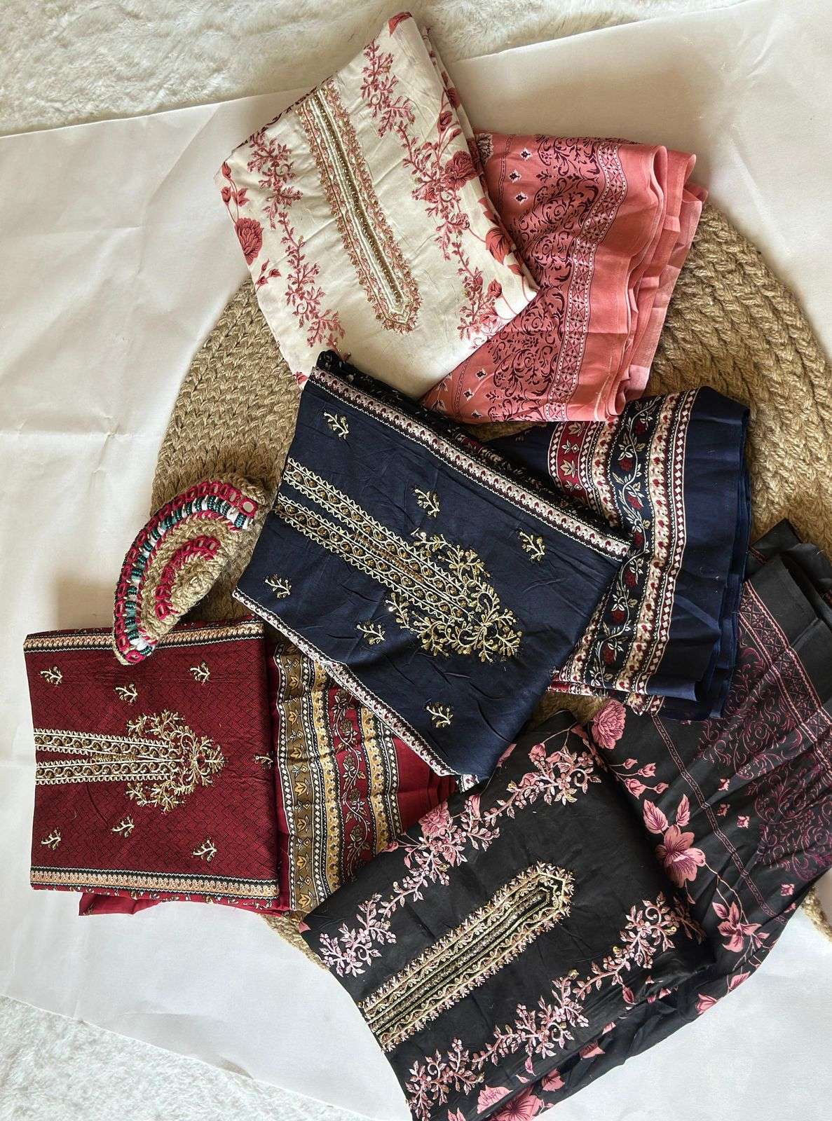 JIHAN SAHNAZ SELF EMBROIDERED COLLECTION