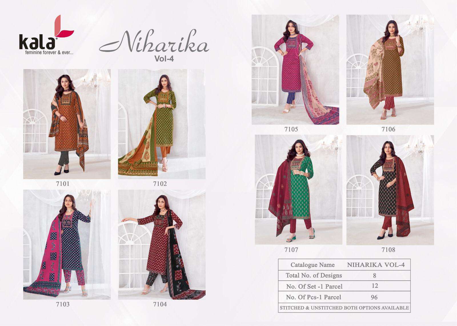 KALA FASHION NIHARIKA VOL 4