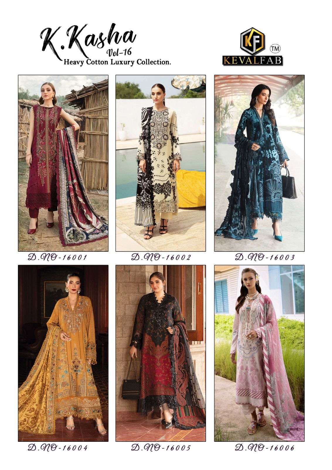 KEVAL FAB K KASHA VOL 16