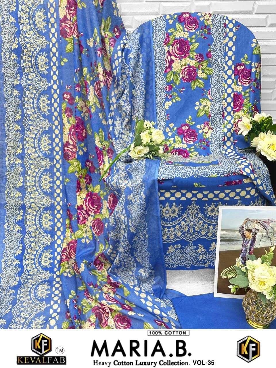 KEVAL FAB MARIA B VOL 35 