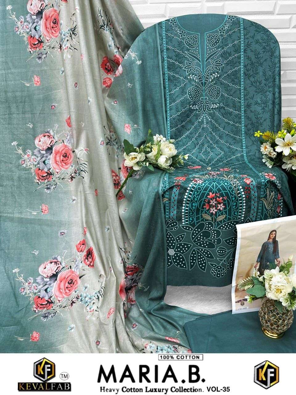 KEVAL FAB MARIA B VOL 35 