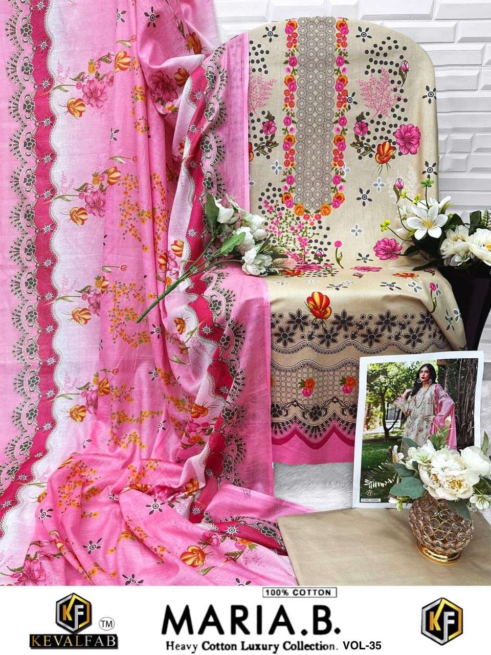 KEVAL FAB MARIA B VOL 35 