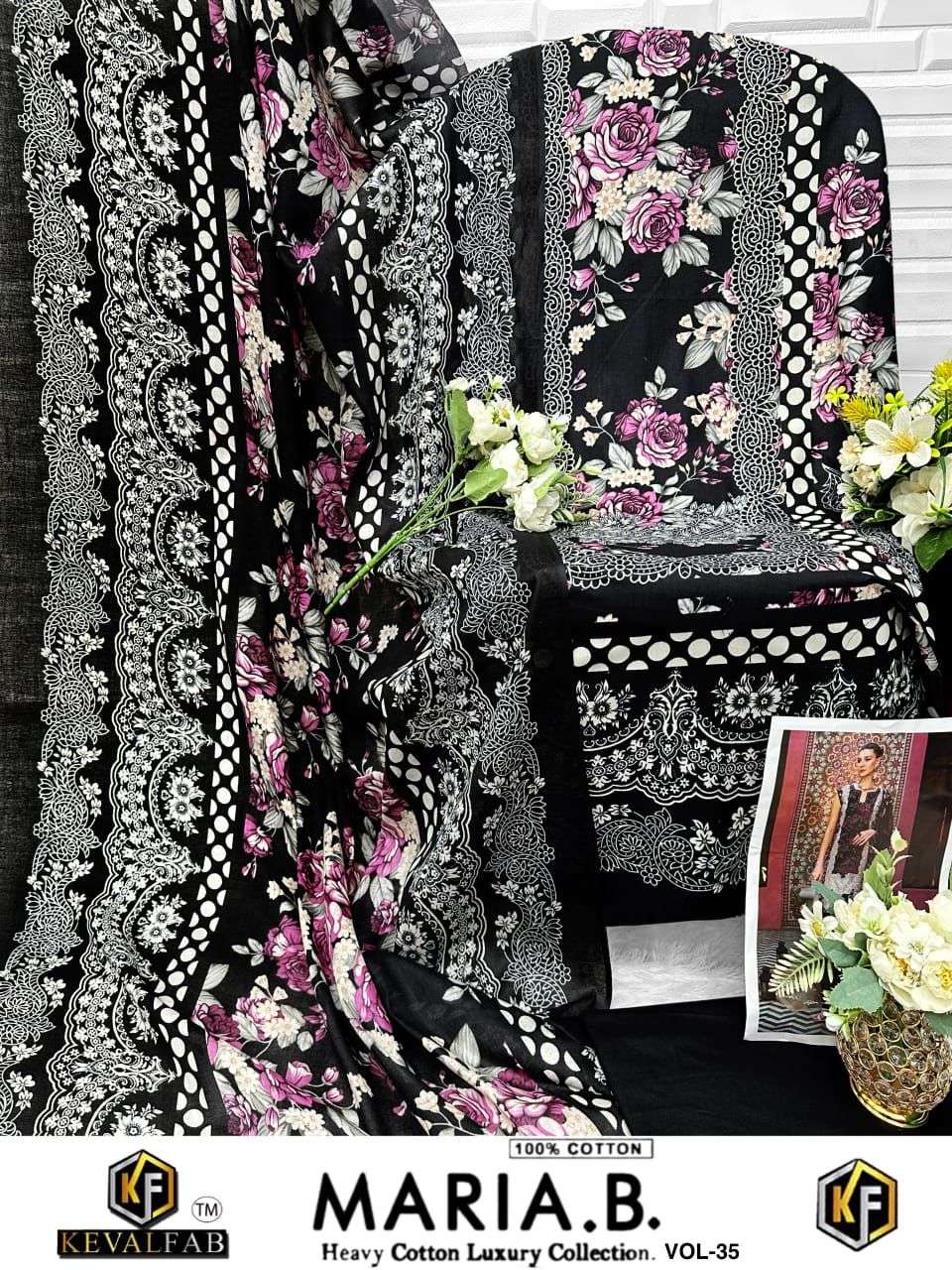 KEVAL FAB MARIA B VOL 35 